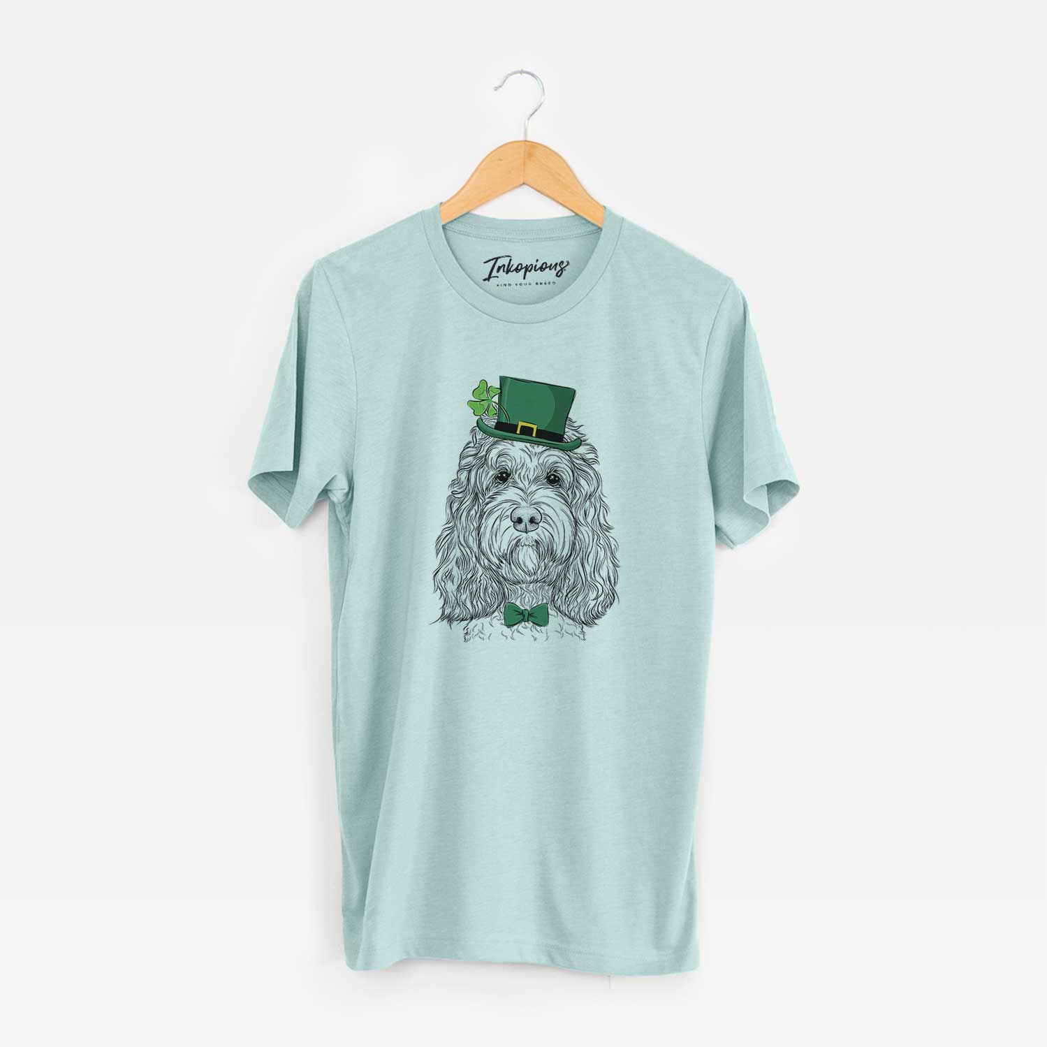 St. Patrick's Chloe the Cockapoo - Unisex Crewneck