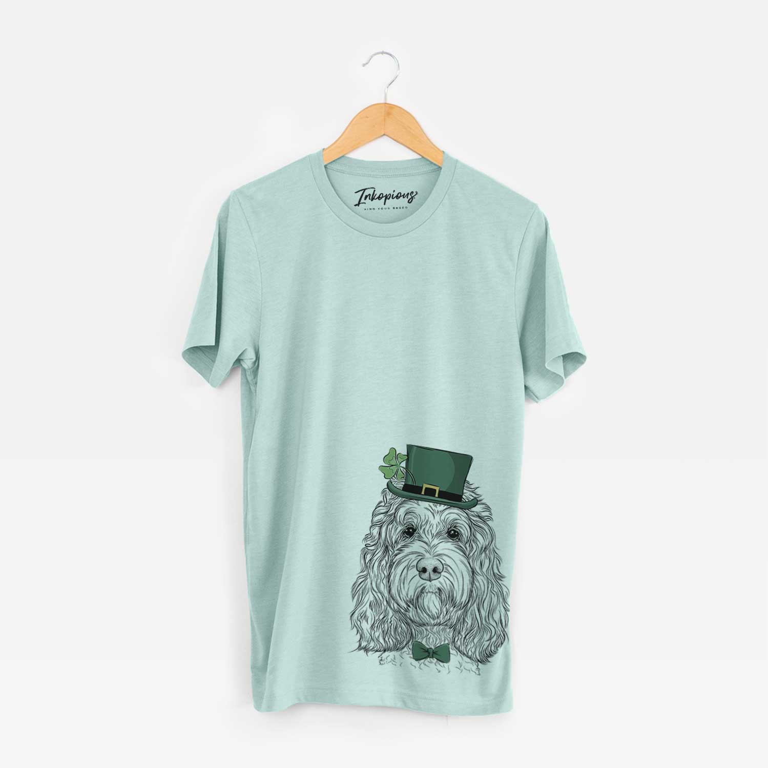 St. Patrick's Chloe the Cockapoo - Unisex Crewneck