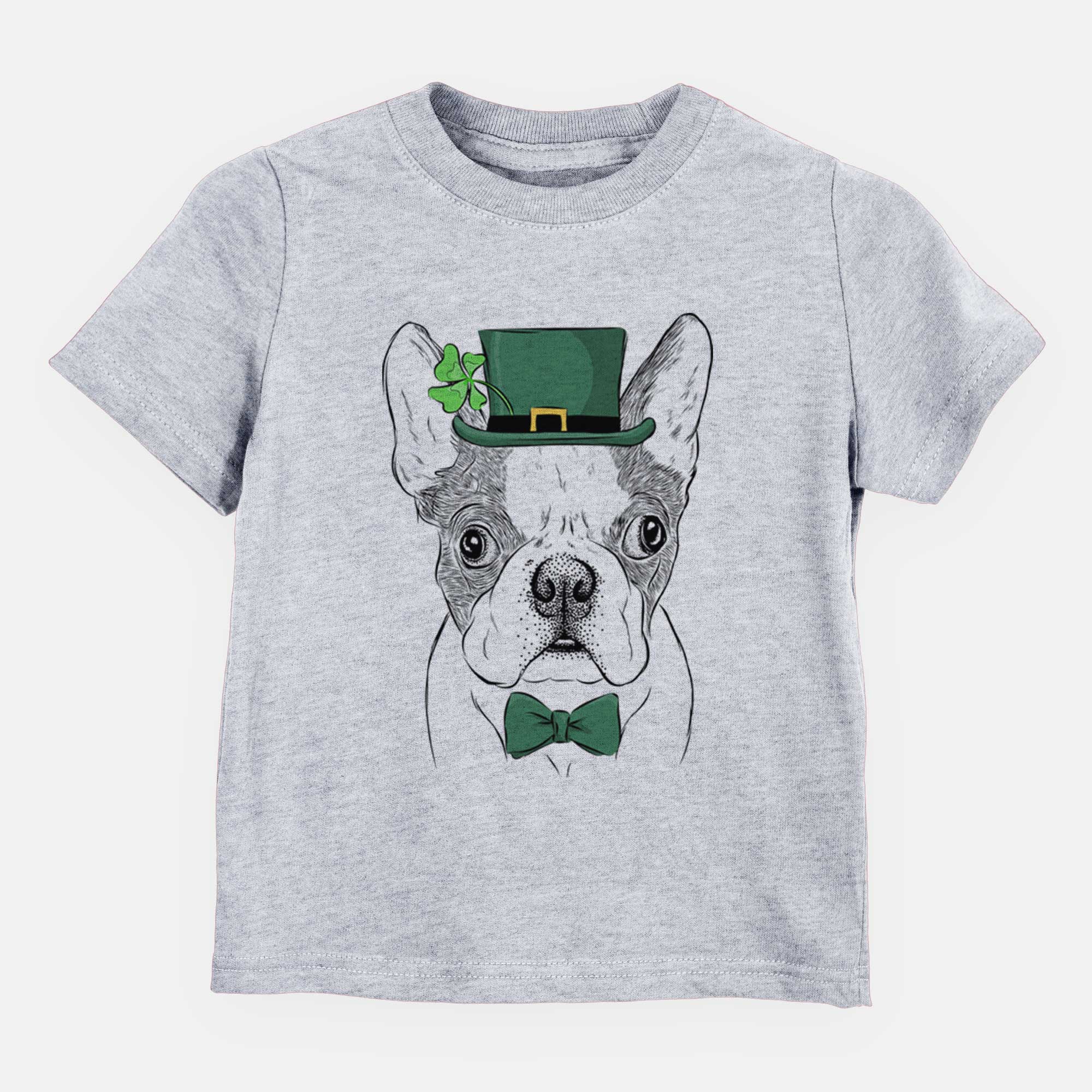 St. Patricks Chocolate Chip the Boston Terrier - Kids/Youth/Toddler Shirt