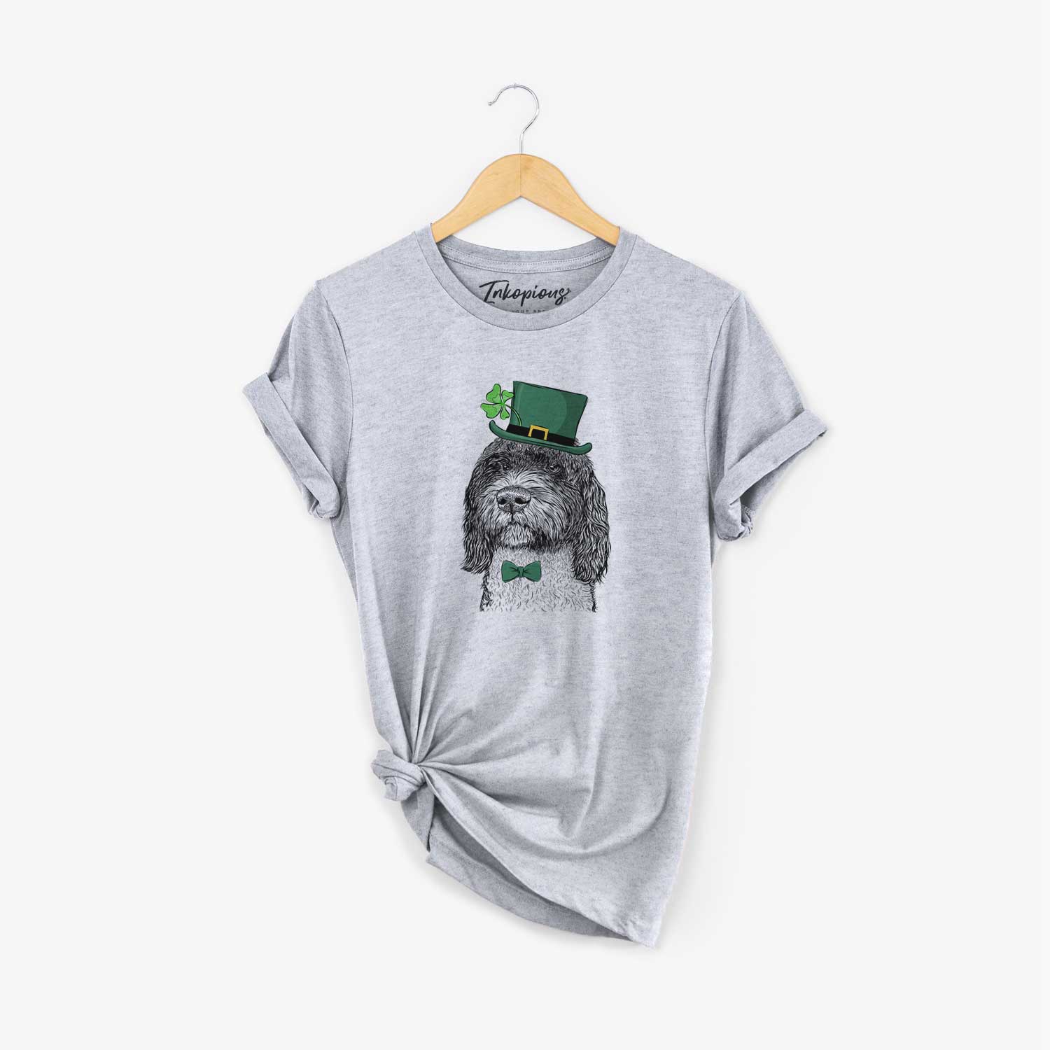 St. Patrick's Chris the Portuguese Water Dog - Unisex Crewneck
