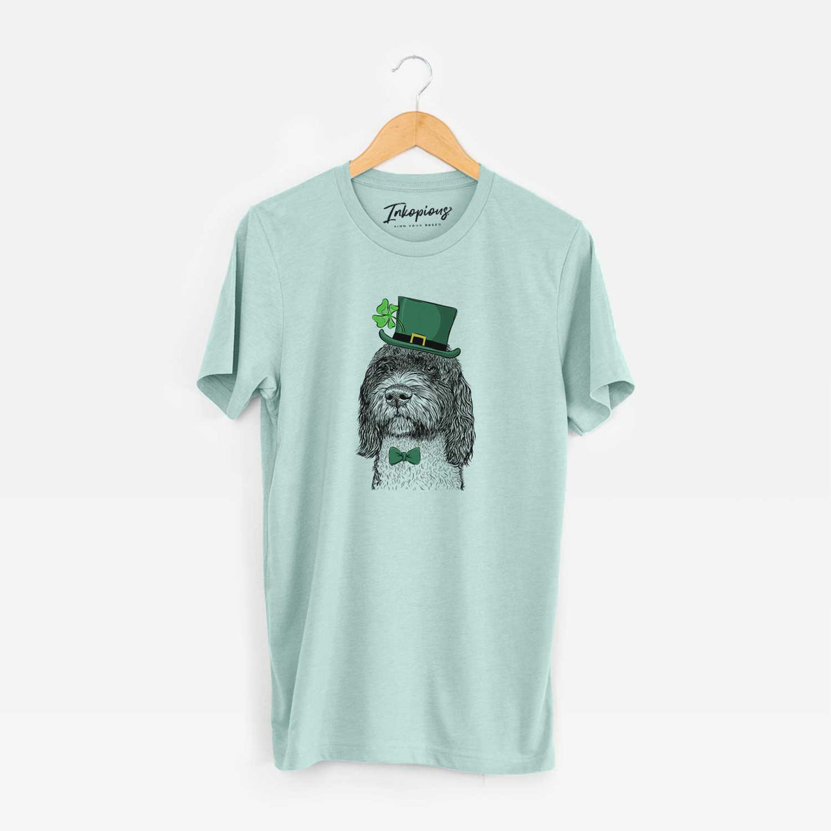 St. Patrick's Chris the Portuguese Water Dog - Unisex Crewneck