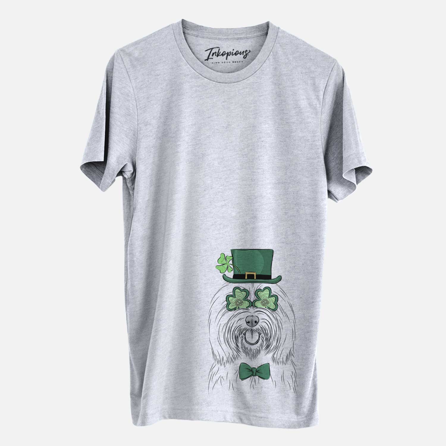 St. Patrick's Claude the Coton de Tulear - Unisex Crewneck