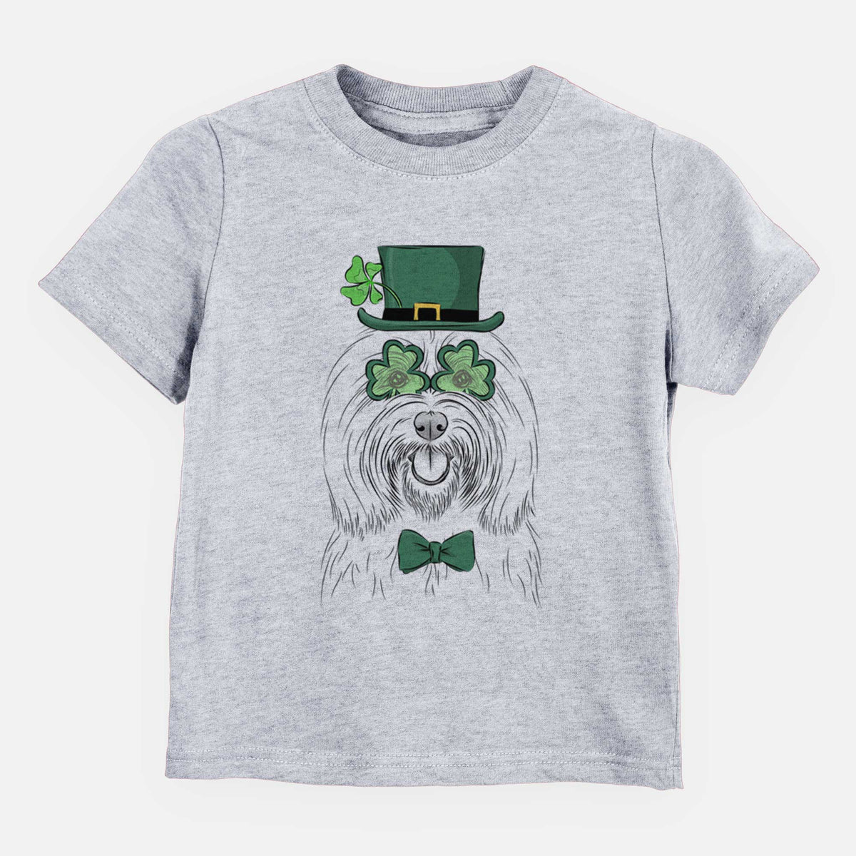 St. Patricks Claude the Coton de Tulear - Kids/Youth/Toddler Shirt