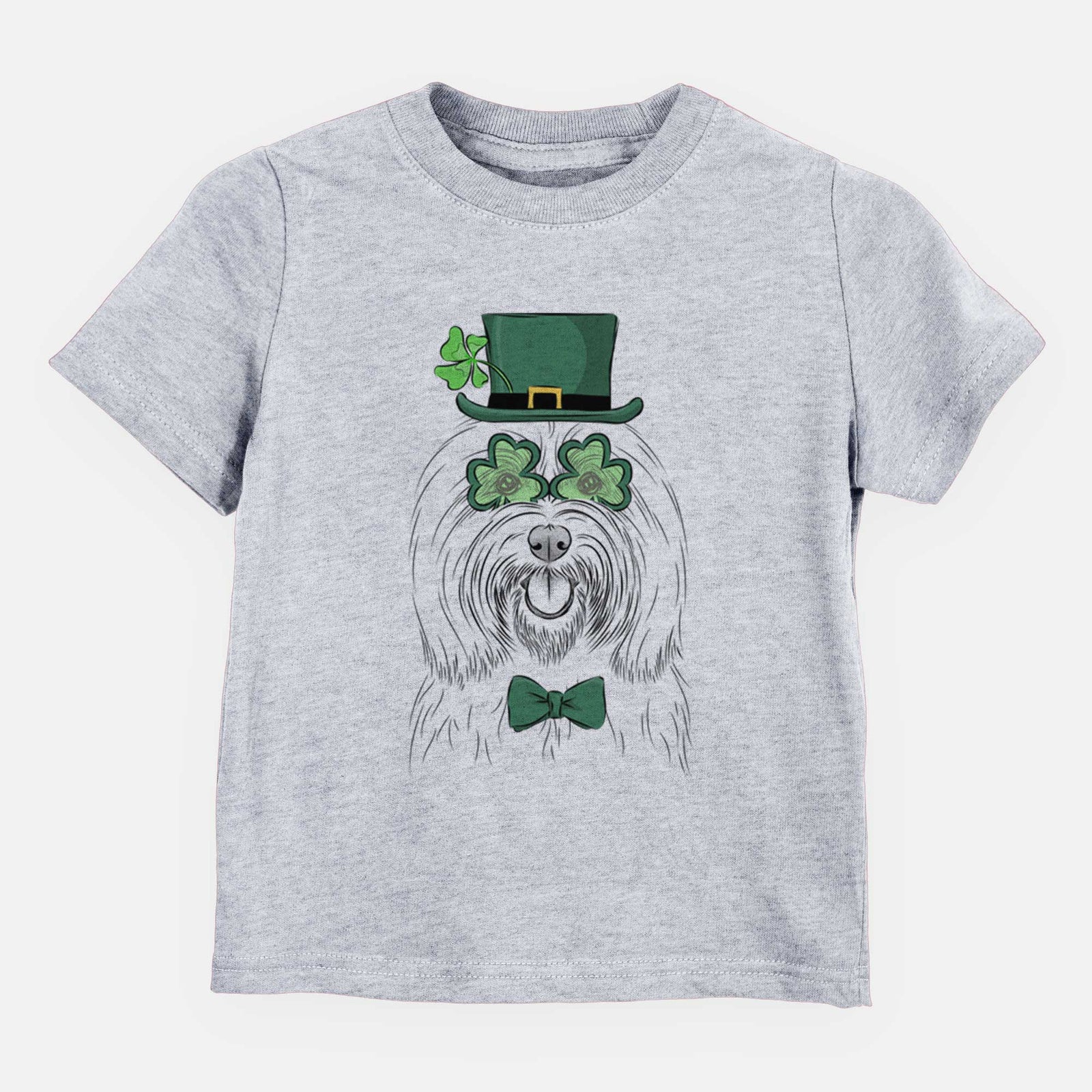 St. Patricks Claude the Coton de Tulear - Kids/Youth/Toddler Shirt