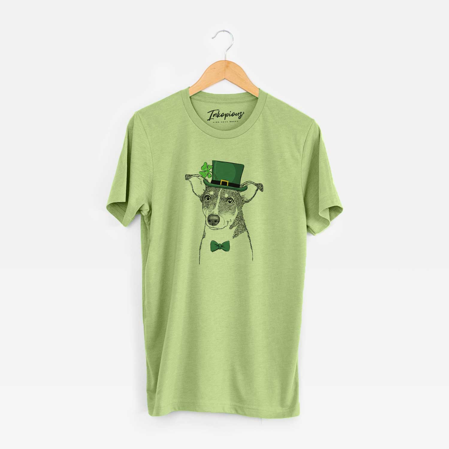 St. Patrick's Cleo the Terrier Mix - Unisex Crewneck