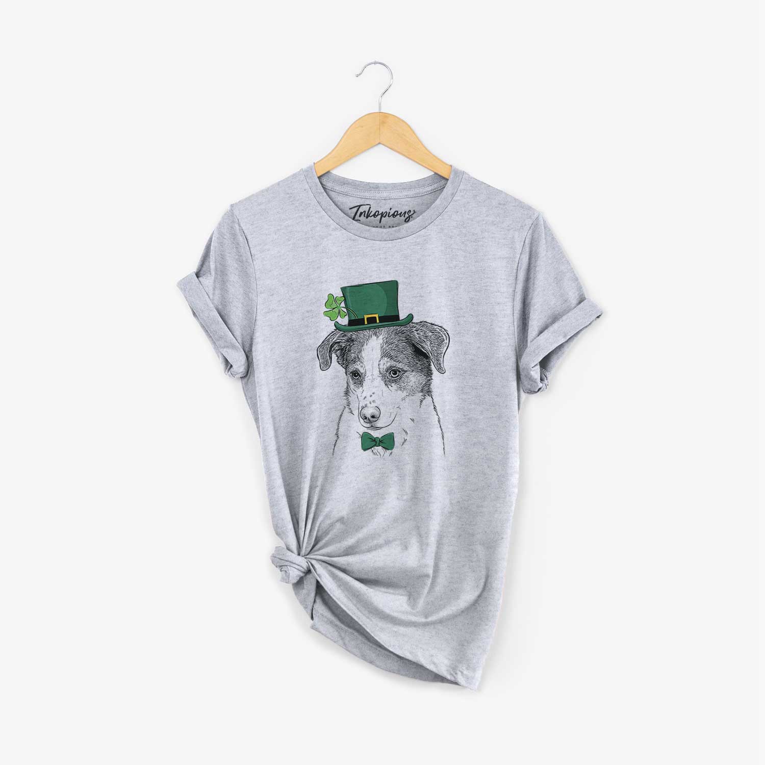 St. Patrick's Coco the Beagle Mix - Unisex Crewneck