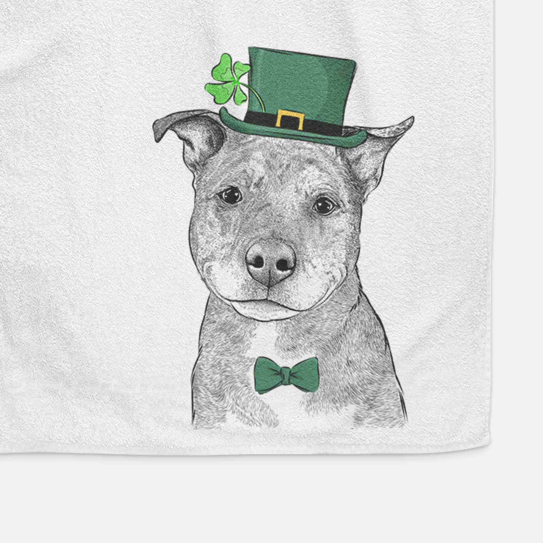 Cody the Catahoula Mix Decorative Hand Towel