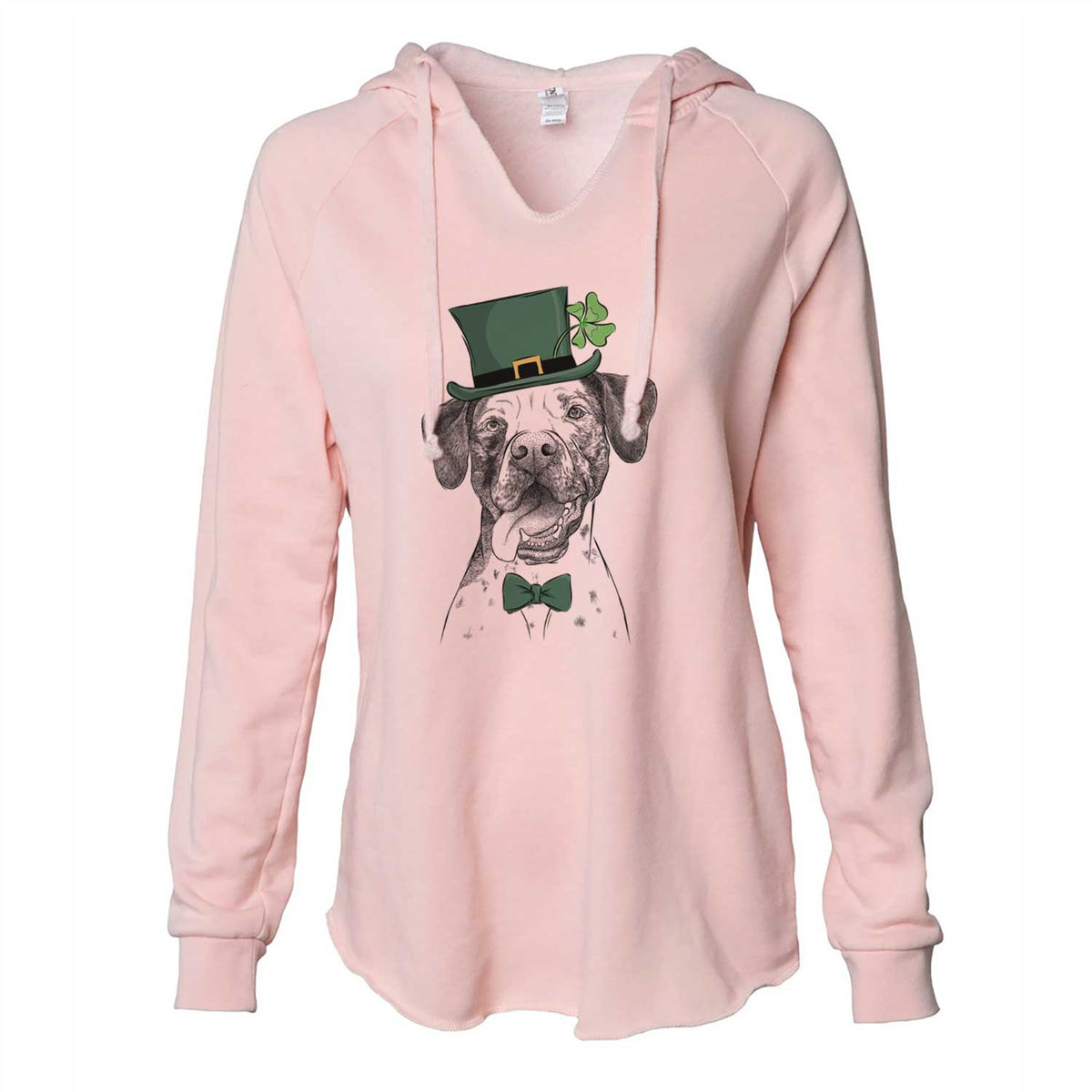 St. Patrick's Cola the Catahoula - Cali Wave Hooded Sweatshirt