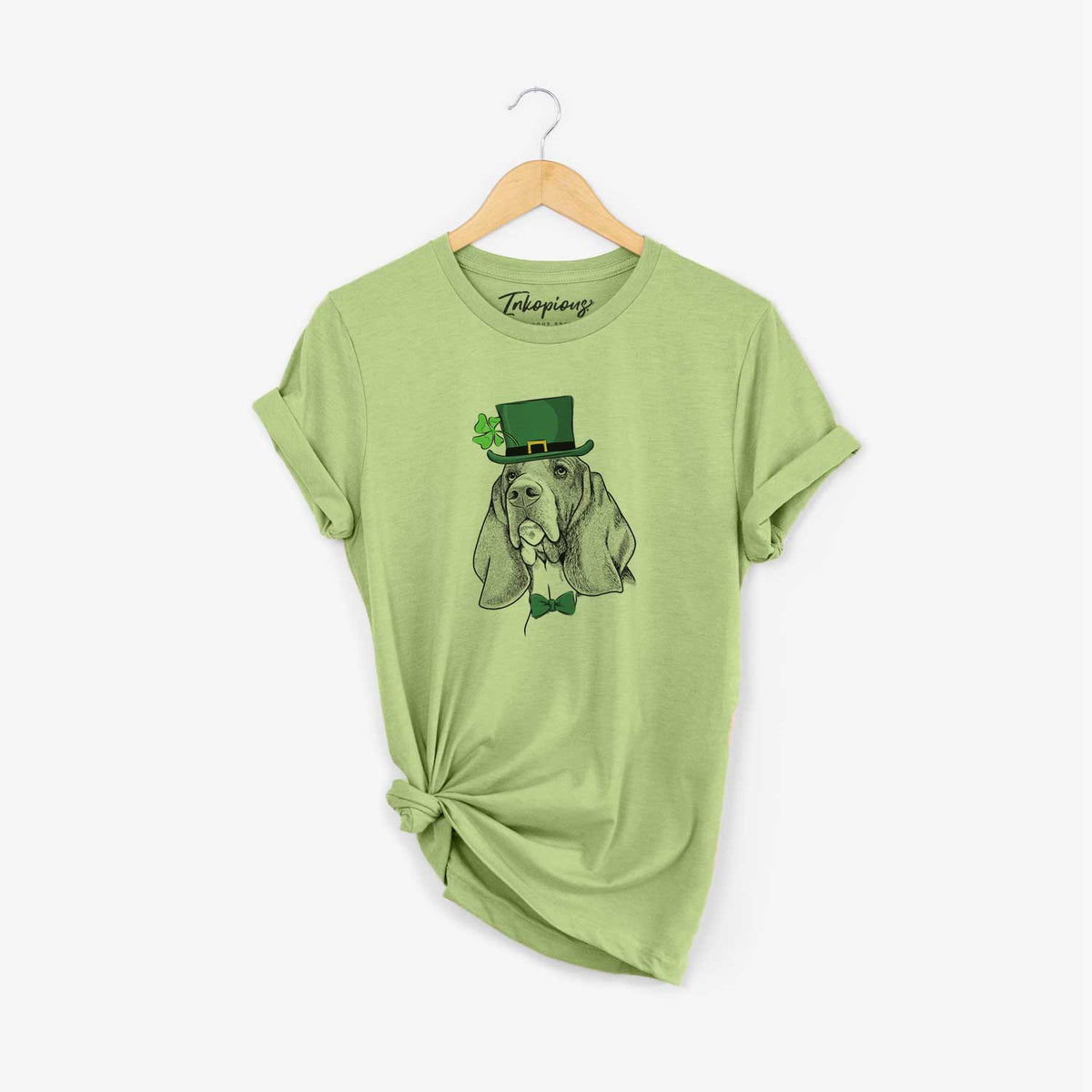 St. Patrick&#39;s Cooper the Basset Hound - Unisex Crewneck