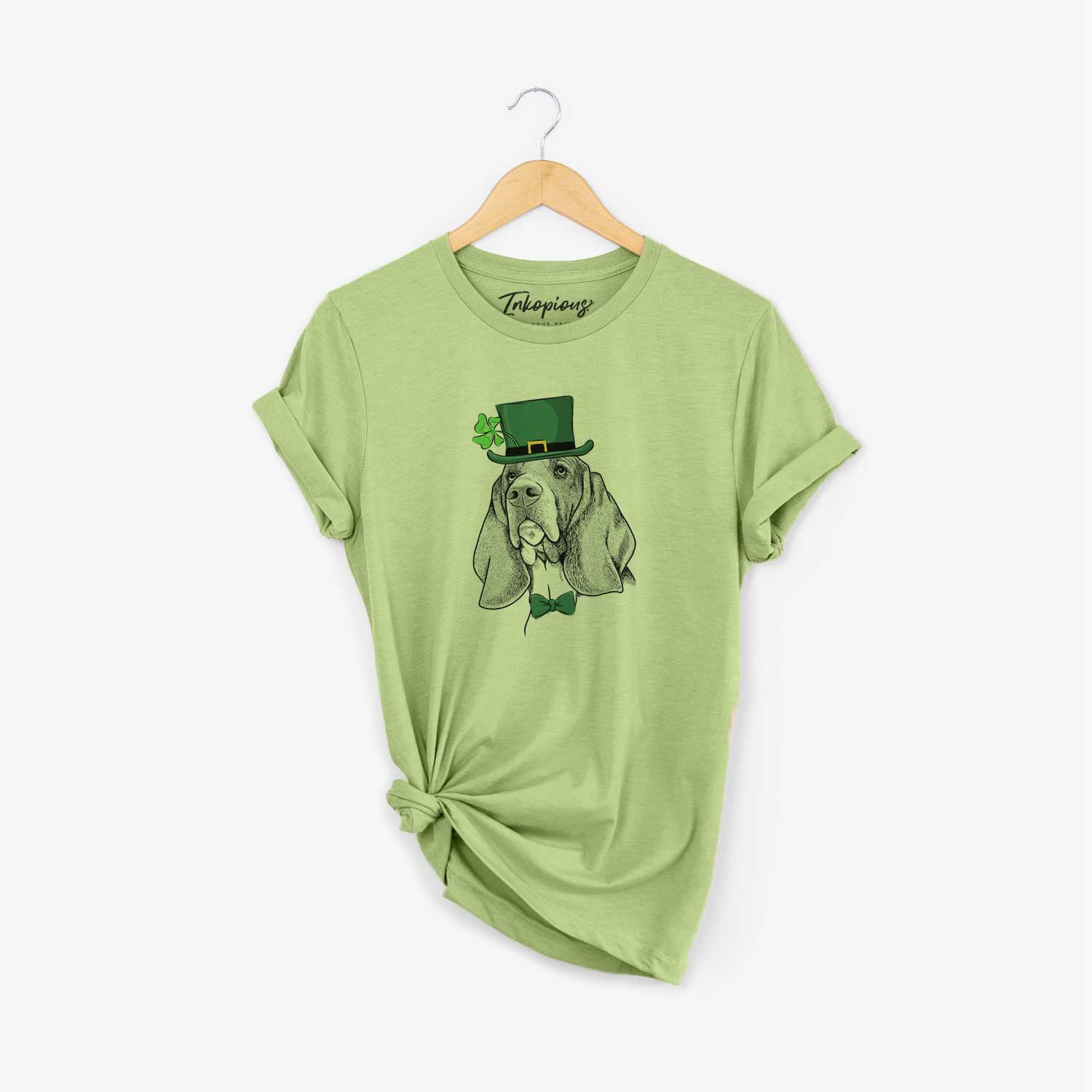 St. Patrick's Cooper the Basset Hound - Unisex Crewneck