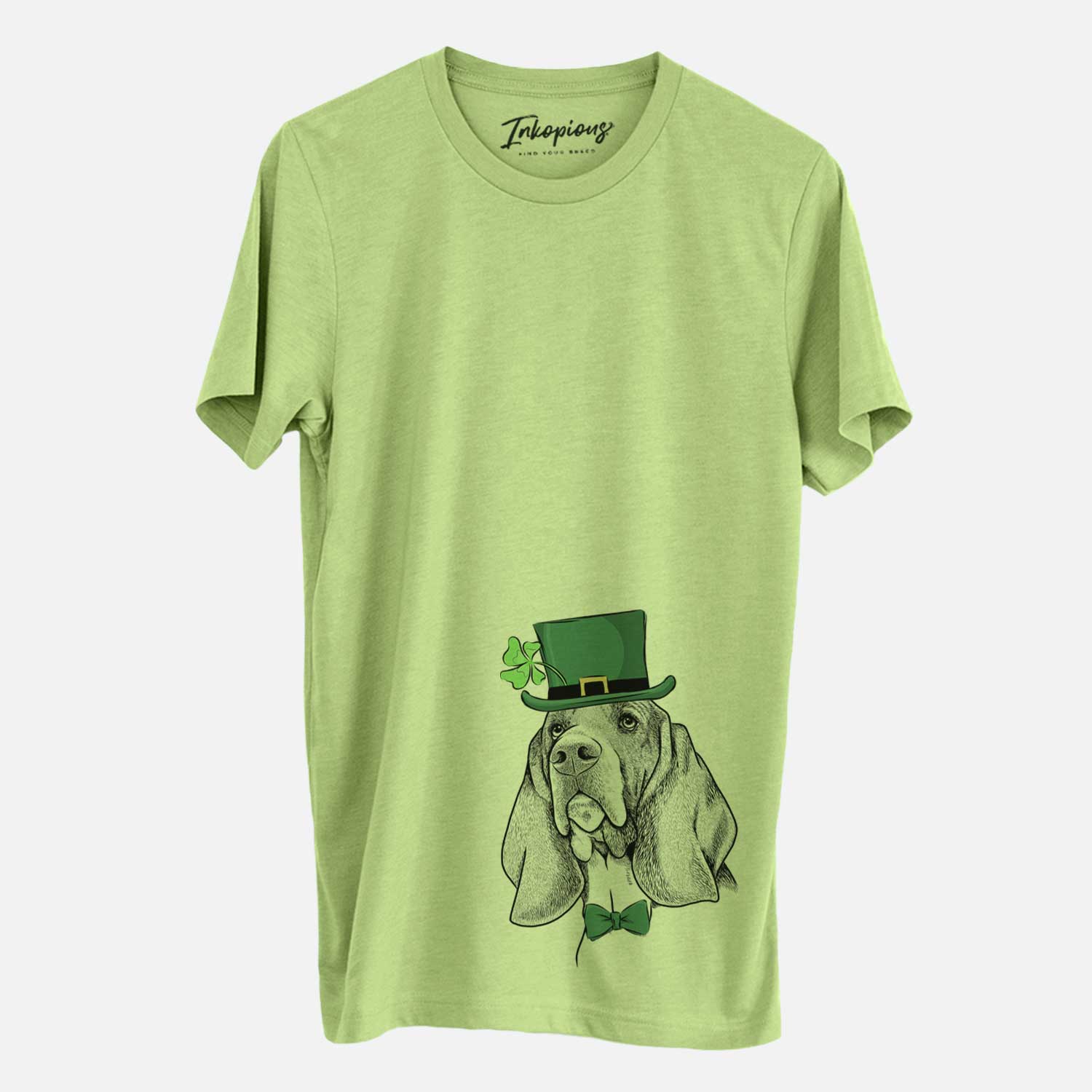 St. Patrick's Cooper the Basset Hound - Unisex Crewneck