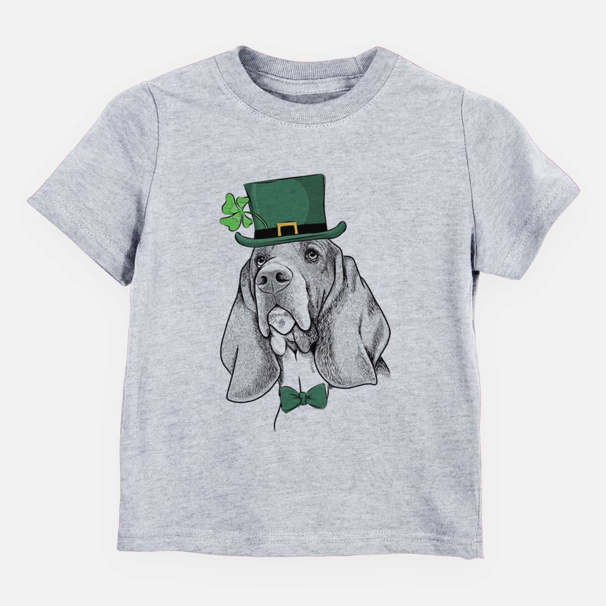 St. Patricks Cooper the Basset Hound - Kids/Youth/Toddler Shirt