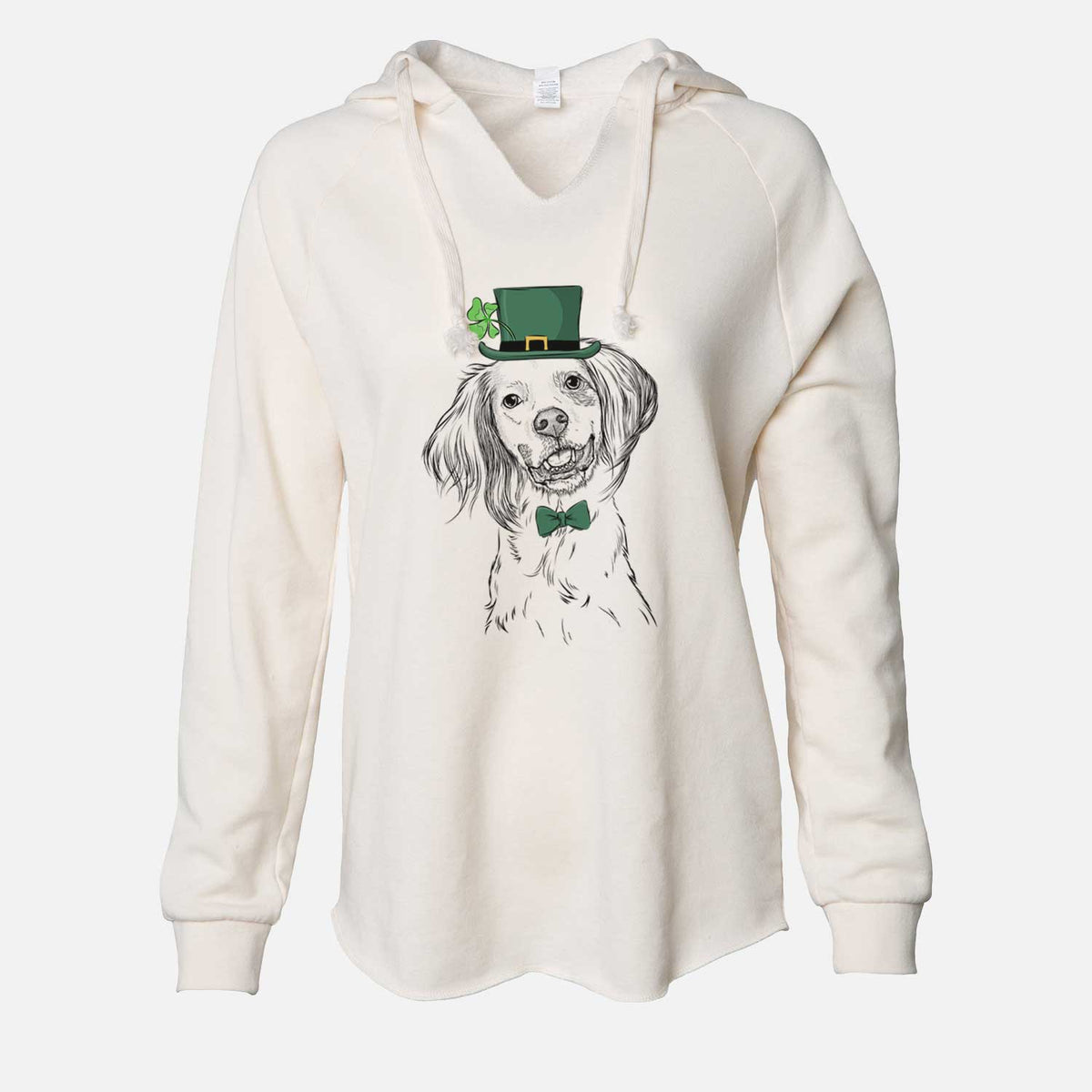 St. Patrick's Cooper the English Setter - Cali Wave Hooded Sweatshirt