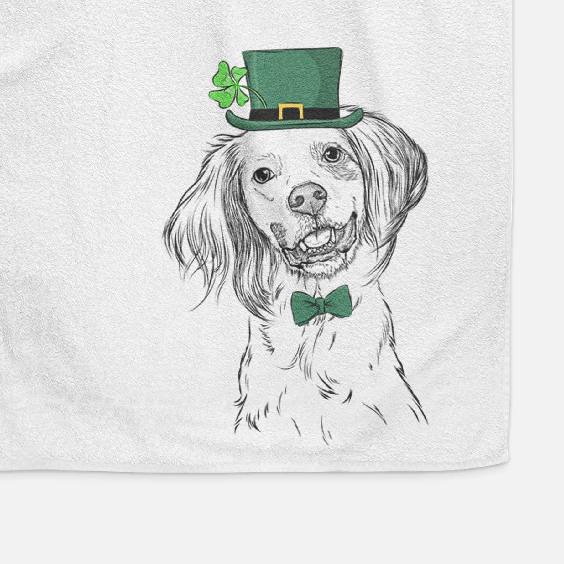 Cooper the English Setter Decorative Hand Towel