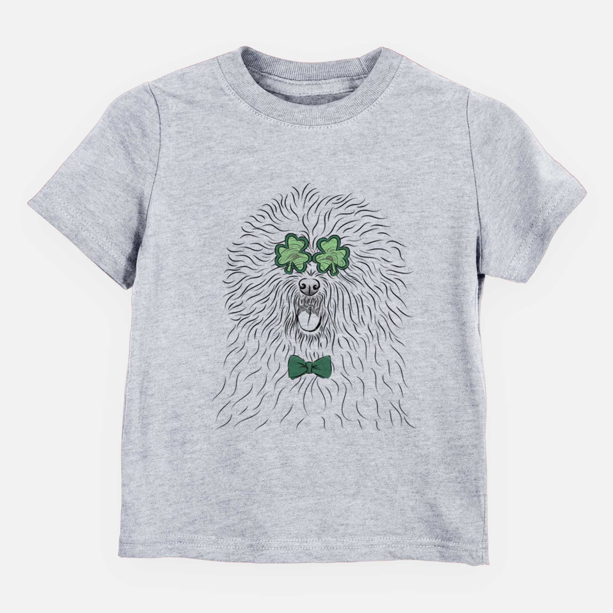 St. Patricks Cozie the Old English Sheepdog - Kids/Youth/Toddler Shirt