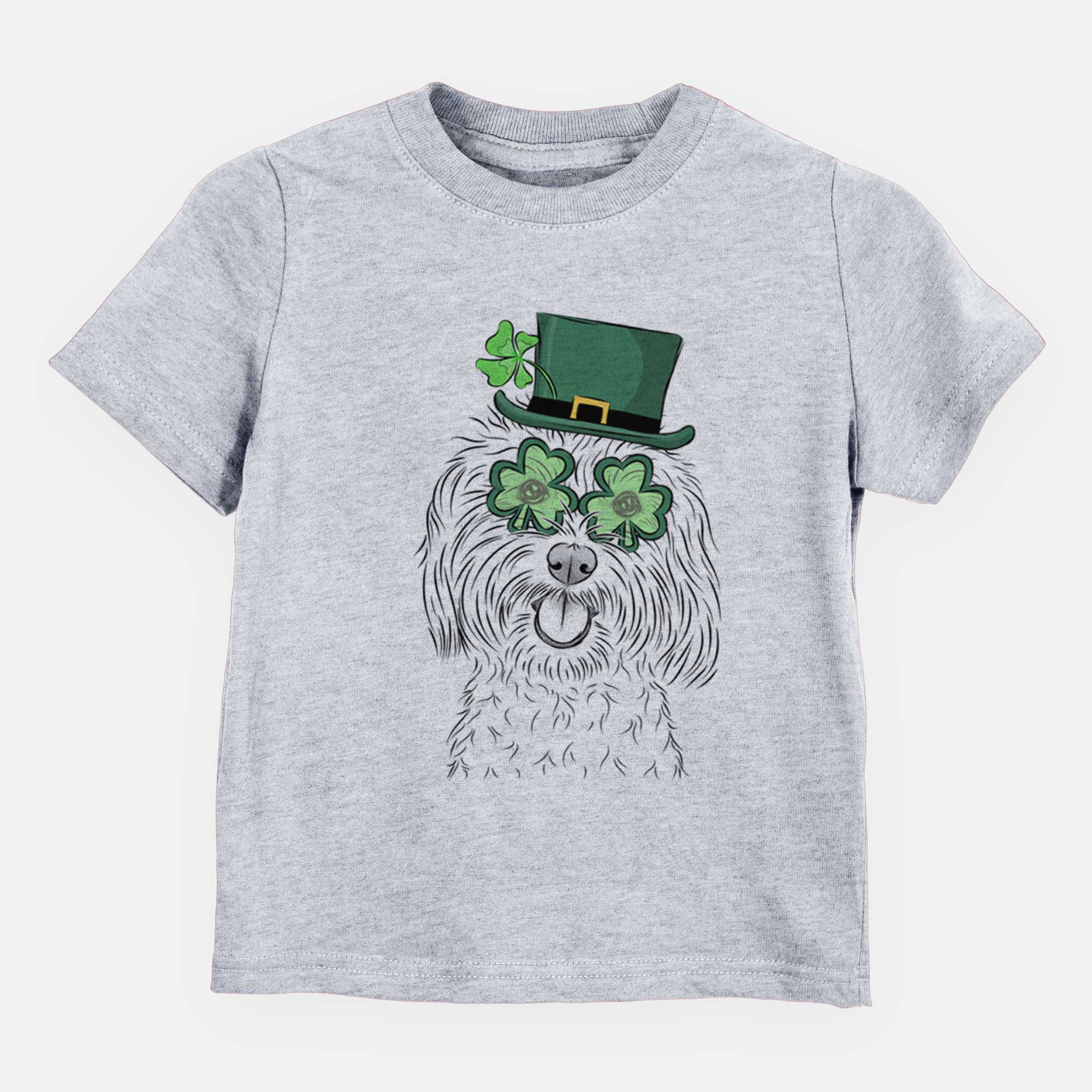 St. Patricks Cuddles the Coton de Tulear - Kids/Youth/Toddler Shirt