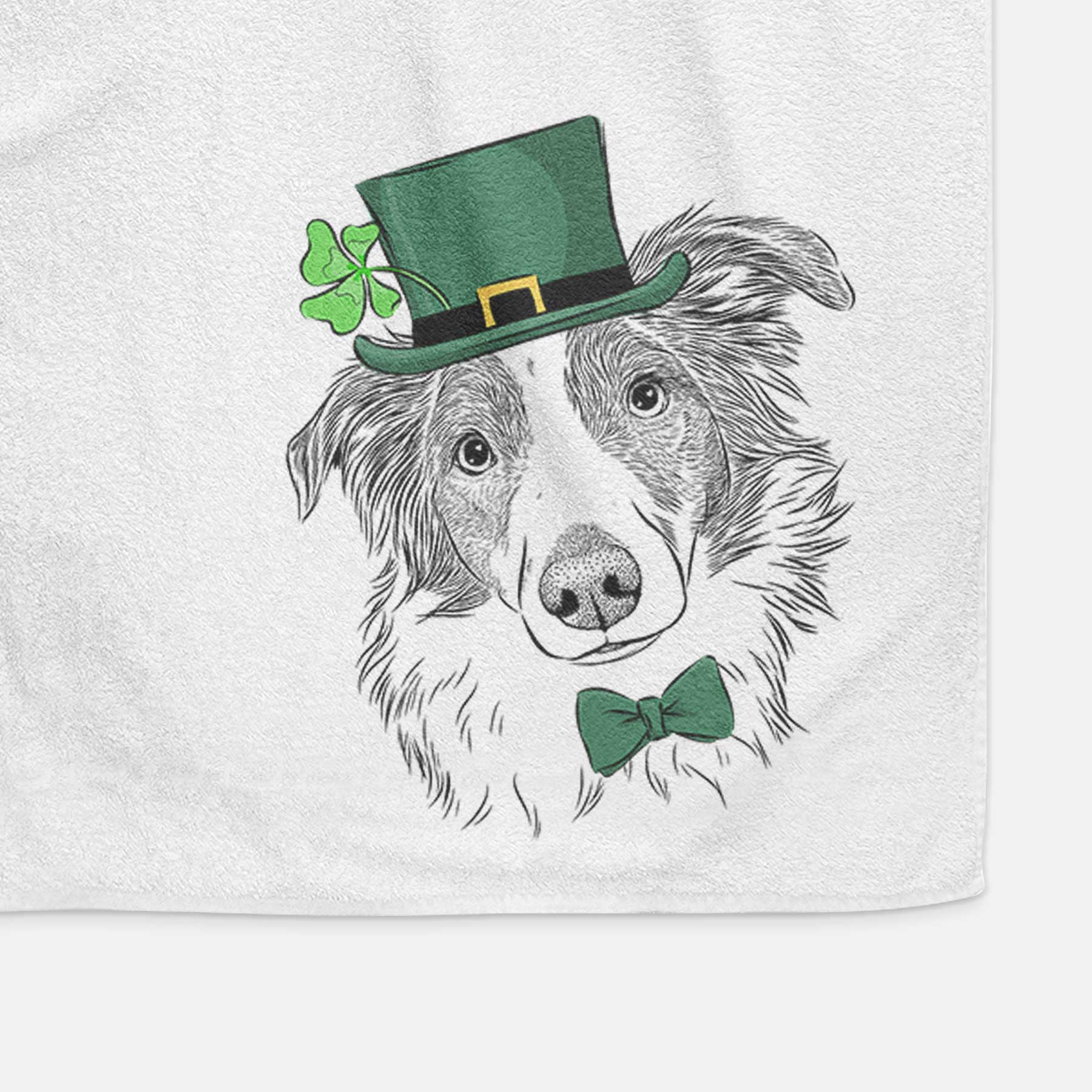 Cyclone the Australian Shepherd Decorative Hand Towel