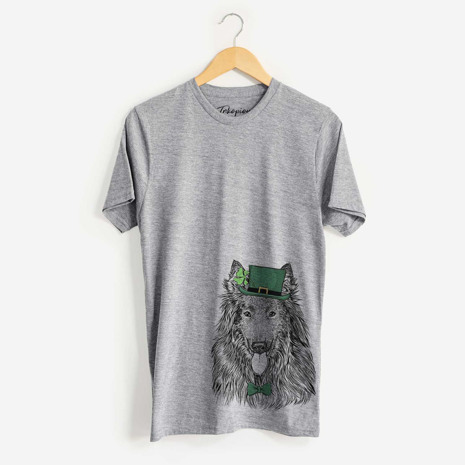 St. Patrick's Daan the Belgian Shepherd - Unisex Crewneck