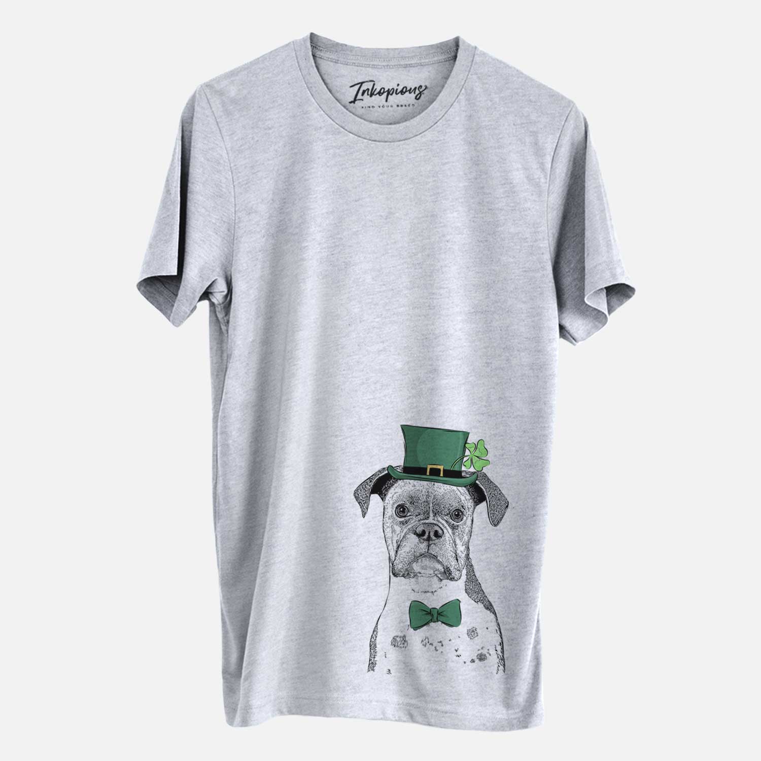 St. Patrick's Daisy the Boxer - Unisex Crewneck