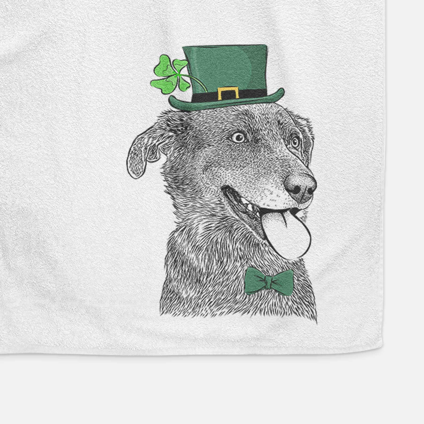 Daisy the Australian Shepherd Mix Decorative Hand Towel