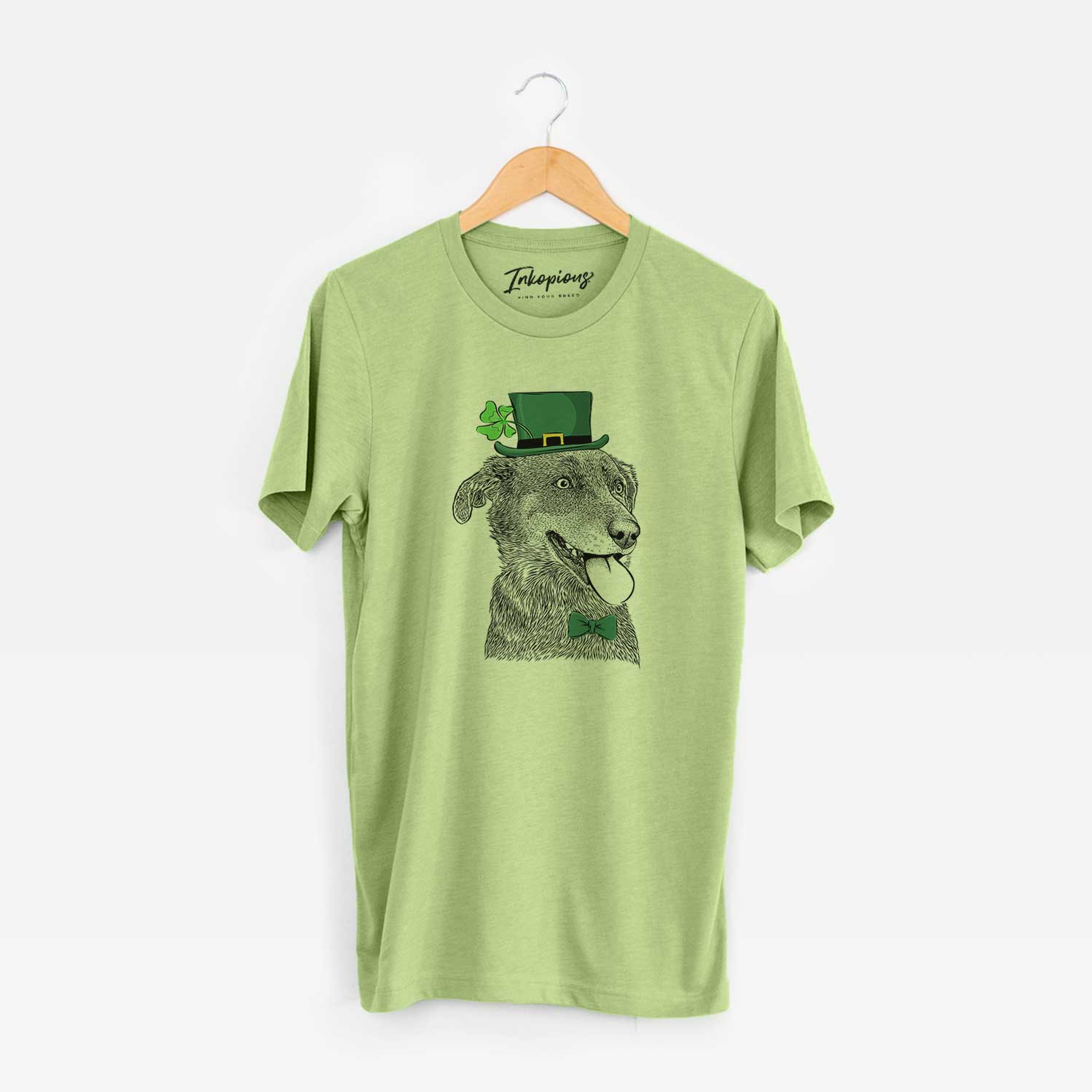 St. Patrick's Daisy the Australian Shepherd Mix - Unisex Crewneck