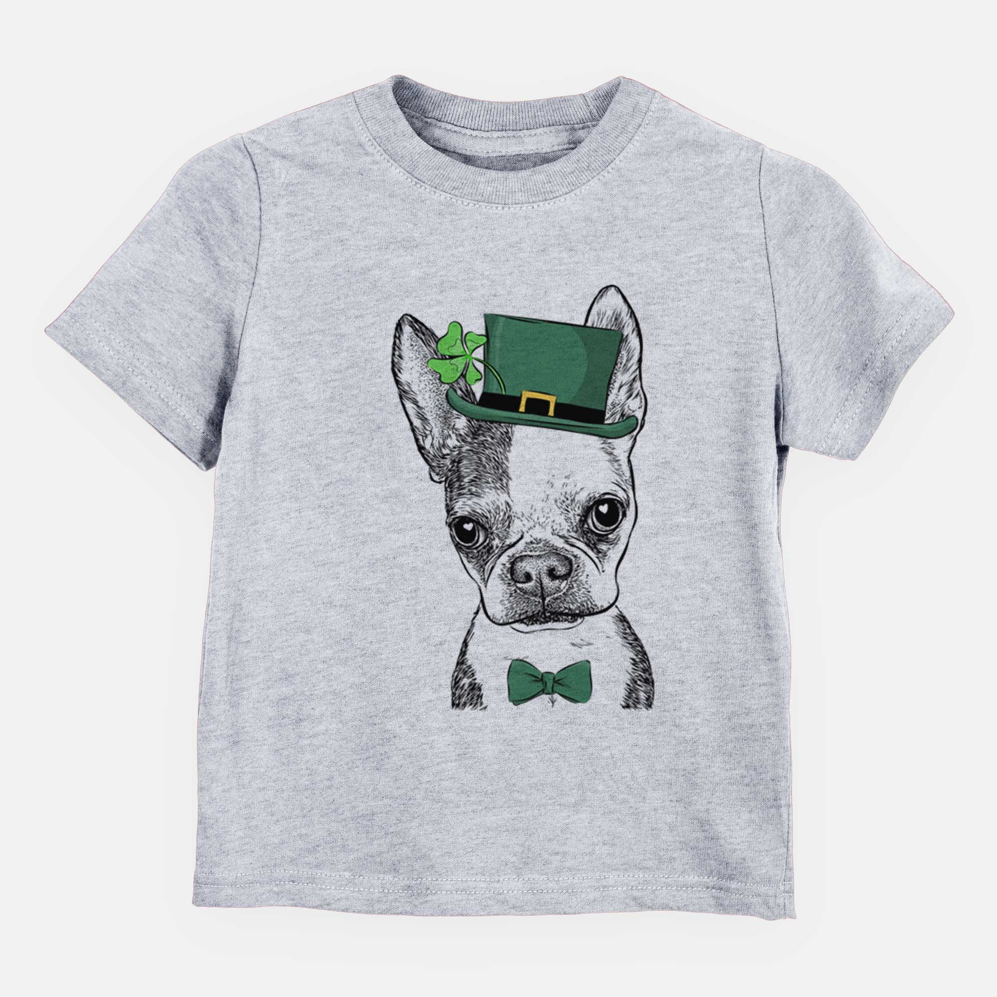 St. Patricks Daisy the Boston Terrier - Kids/Youth/Toddler Shirt