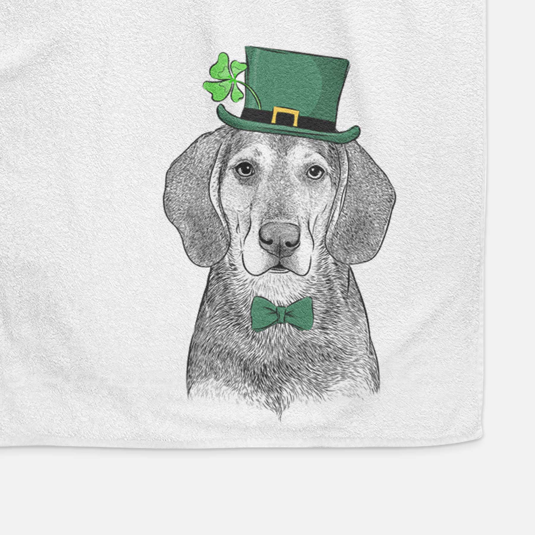 Daisy the Hound Mix Decorative Hand Towel