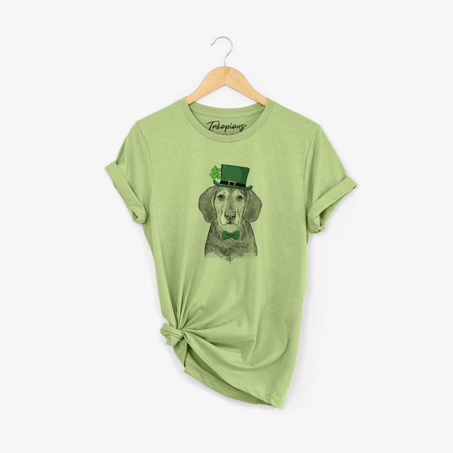 St. Patrick's Daisy the Hound Mix - Unisex Crewneck