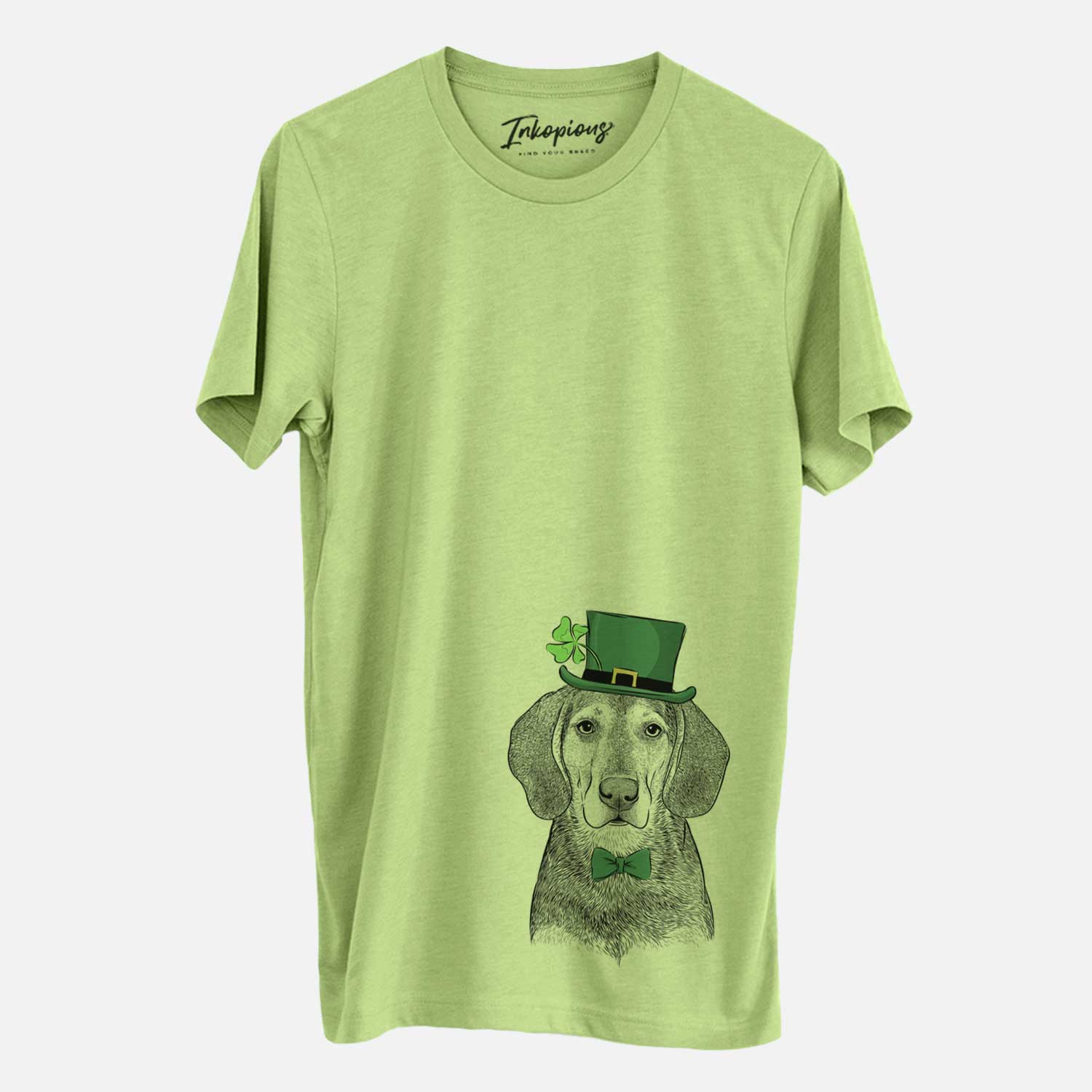 St. Patrick's Daisy the Hound Mix - Unisex Crewneck