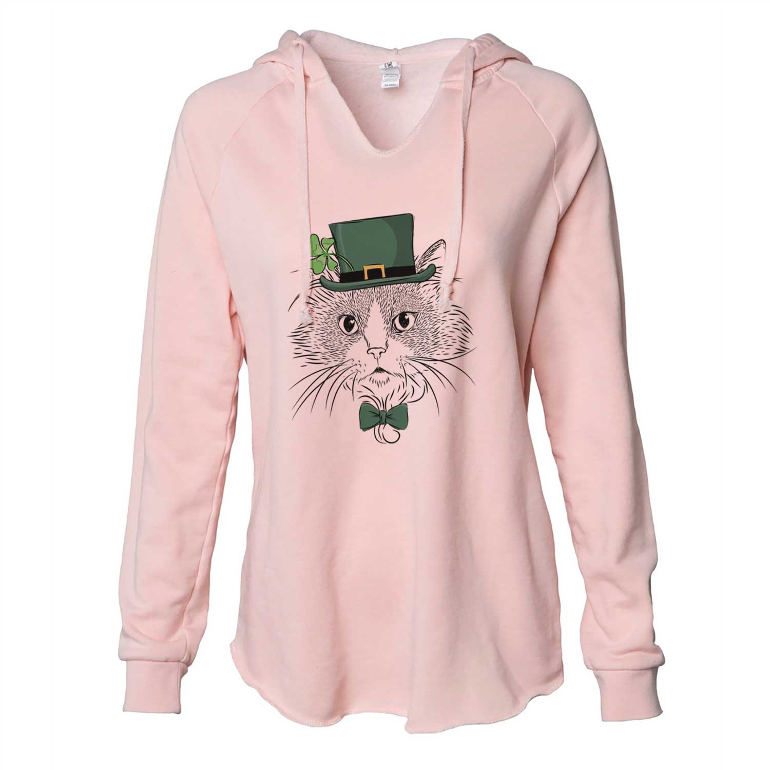 St. Patrick's Daniel the Ragdoll Cat - Cali Wave Hooded Sweatshirt