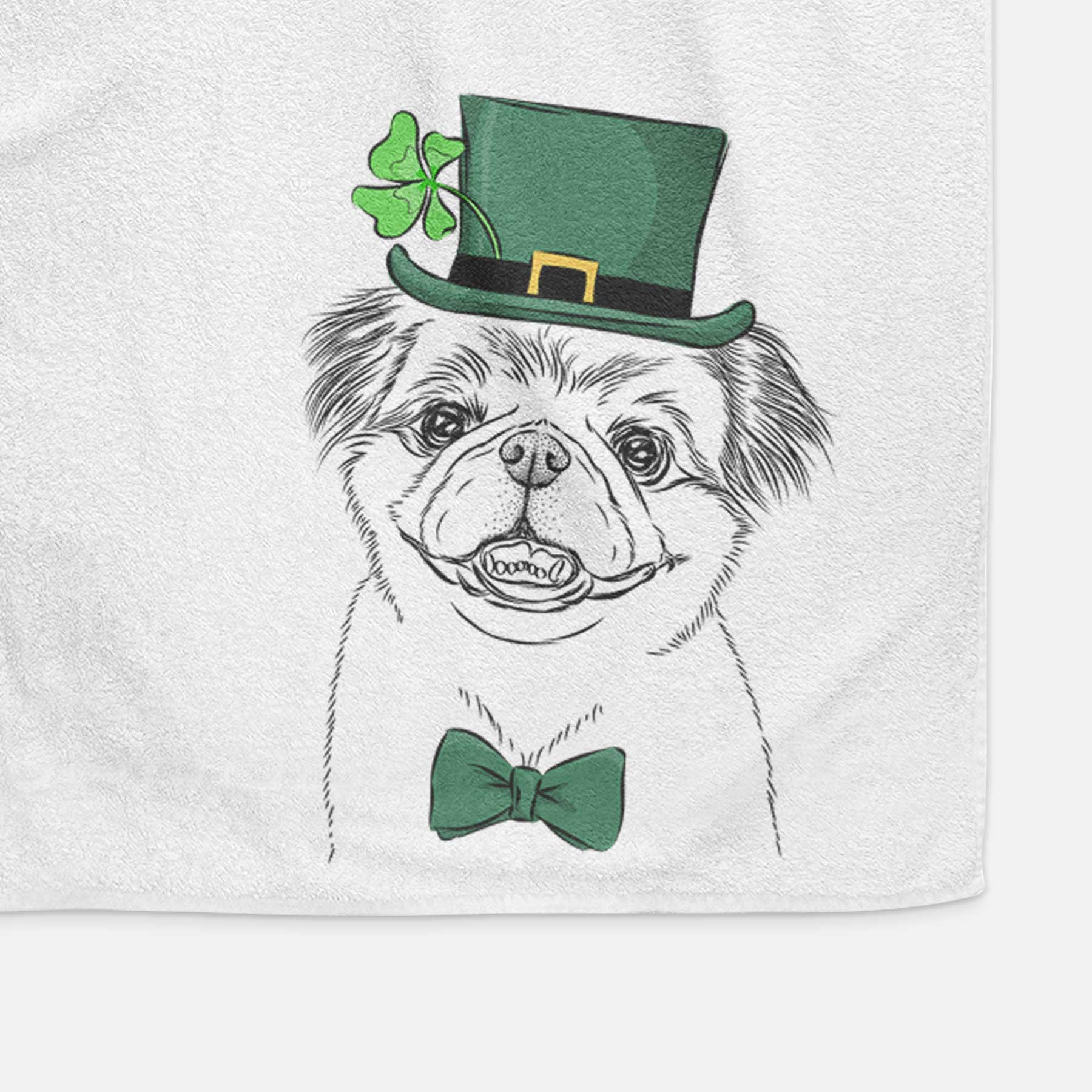 Danny the Pekingese Decorative Hand Towel