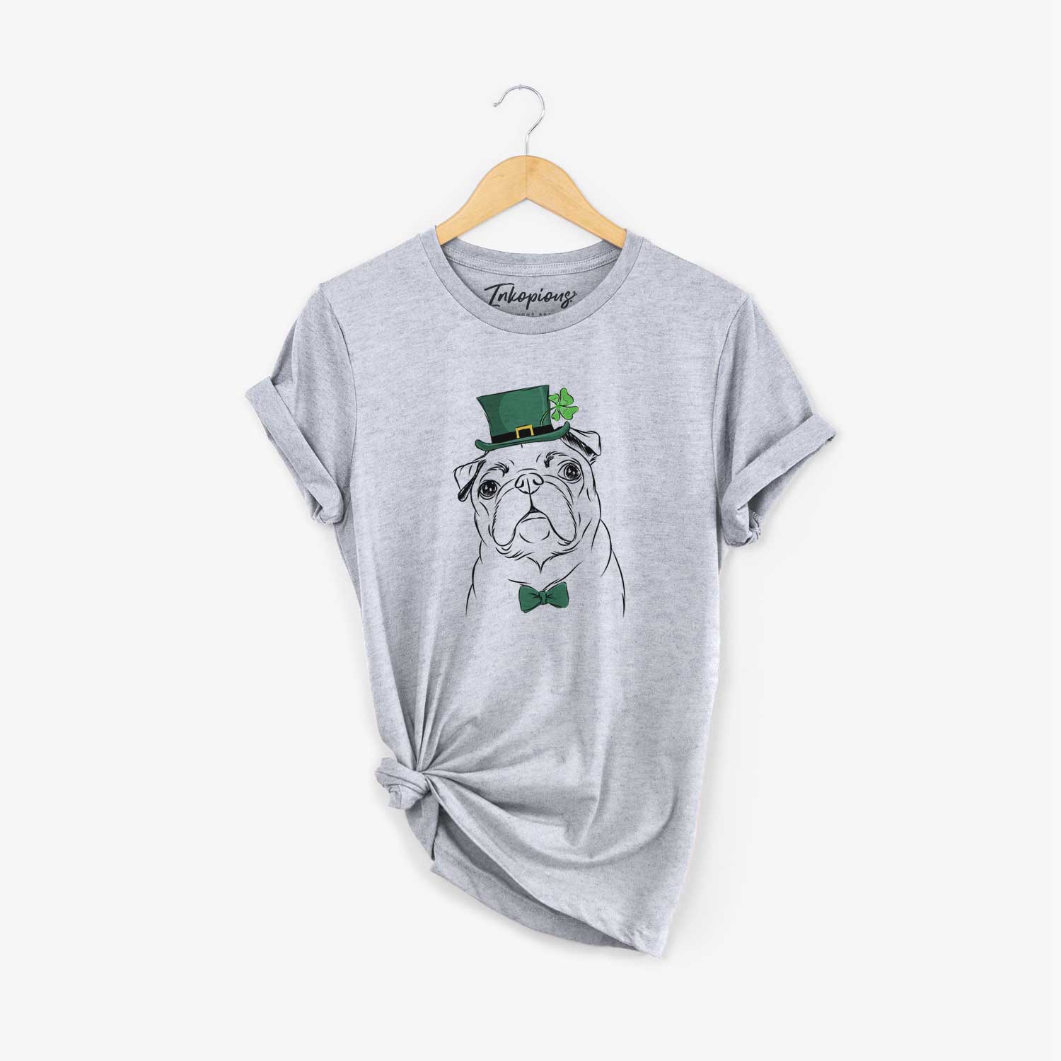 St. Patrick's Darling Chloe the Pug - Unisex Crewneck