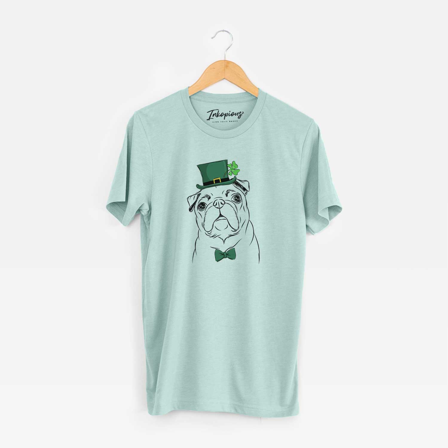 St. Patrick's Darling Chloe the Pug - Unisex Crewneck