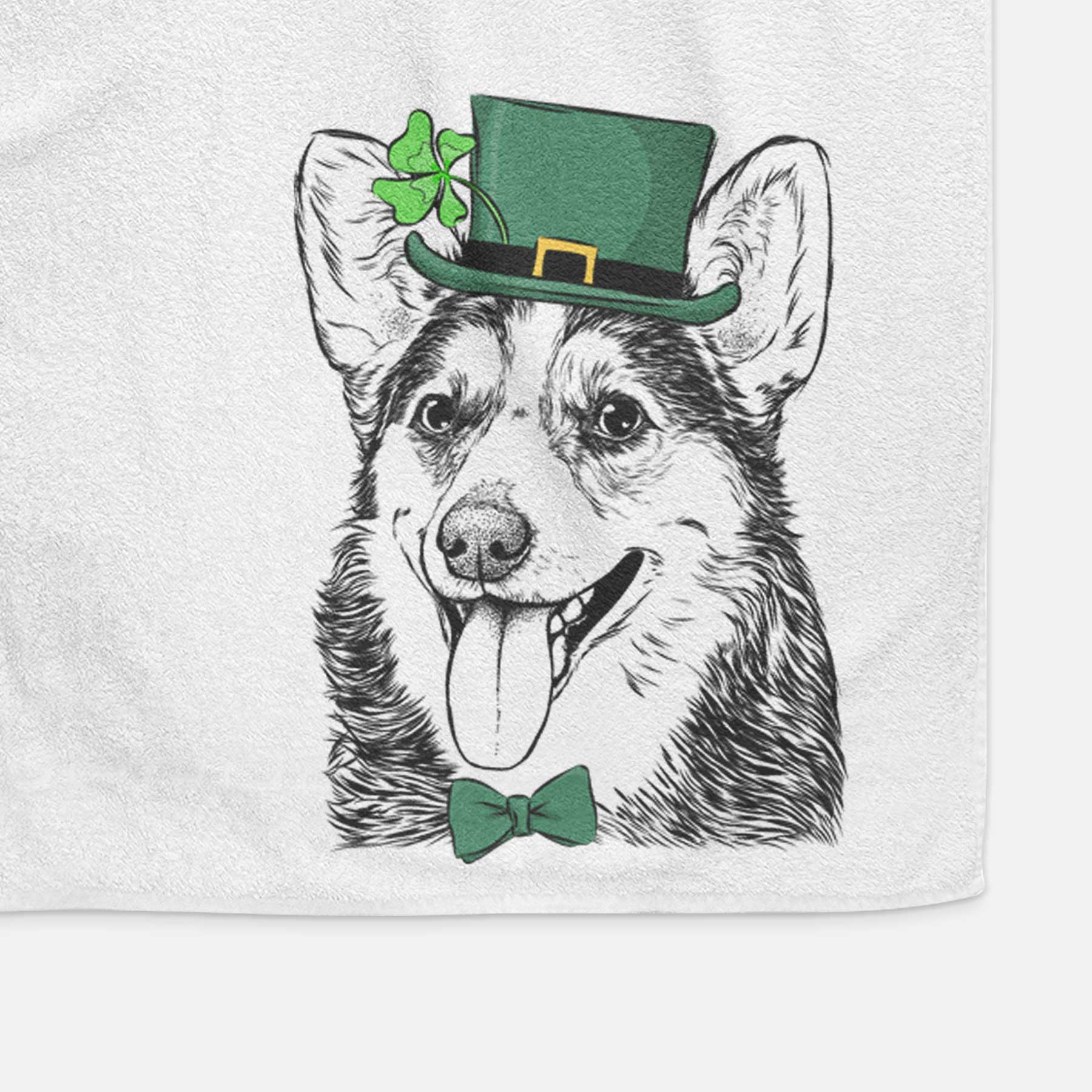 Darma the Corgi Decorative Hand Towel