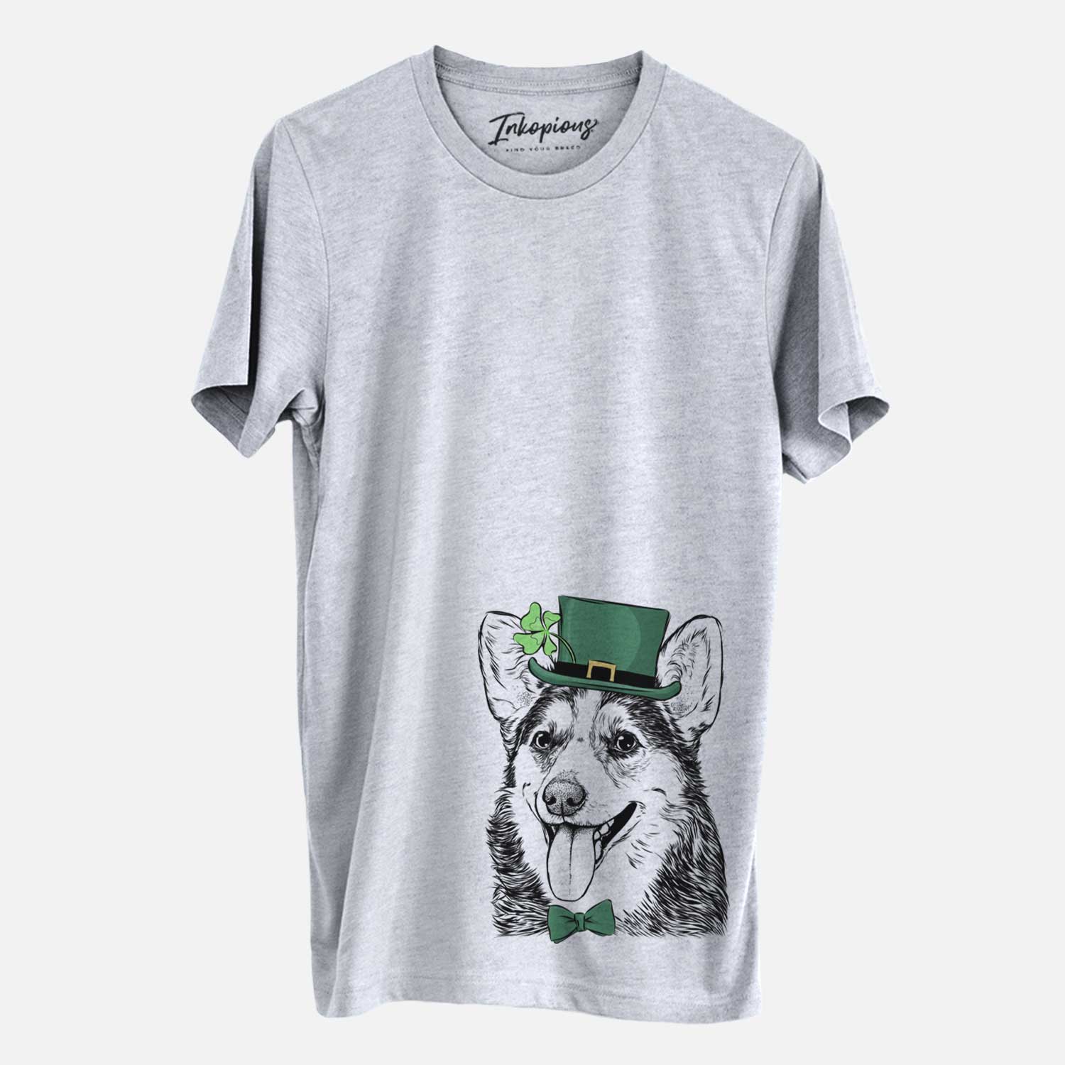 St. Patrick's Darma the Corgi - Unisex Crewneck