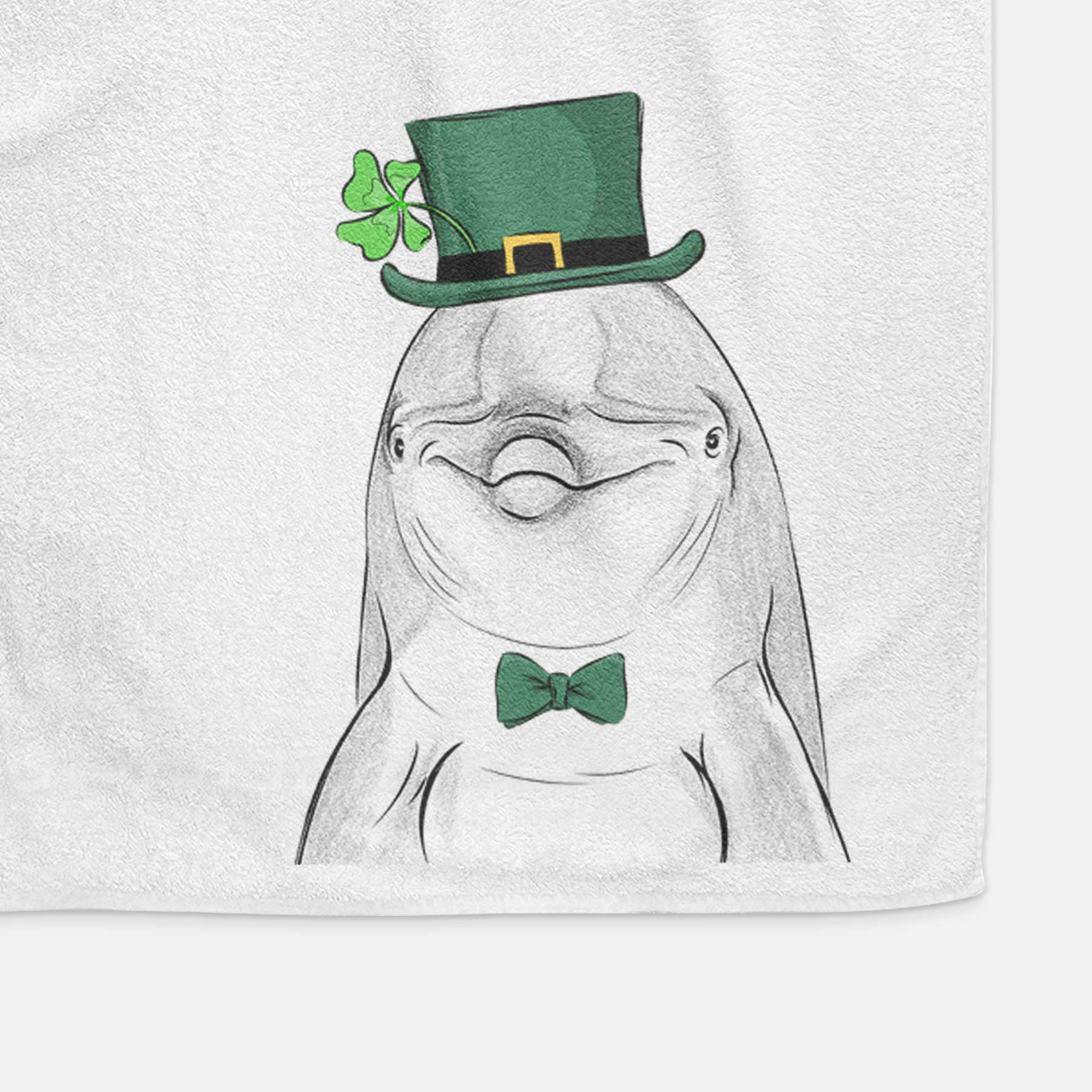 Dave the Dolphin Decorative Hand Towel