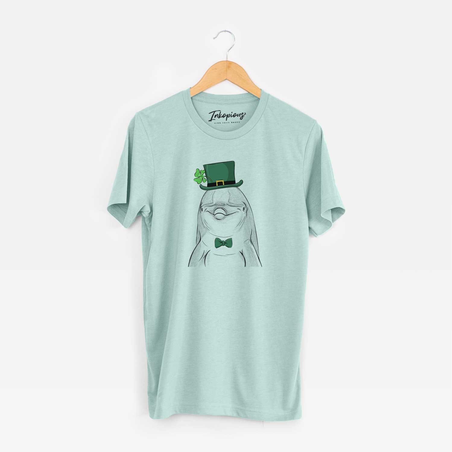 St. Patrick's Dave the Dolphin - Unisex Crewneck