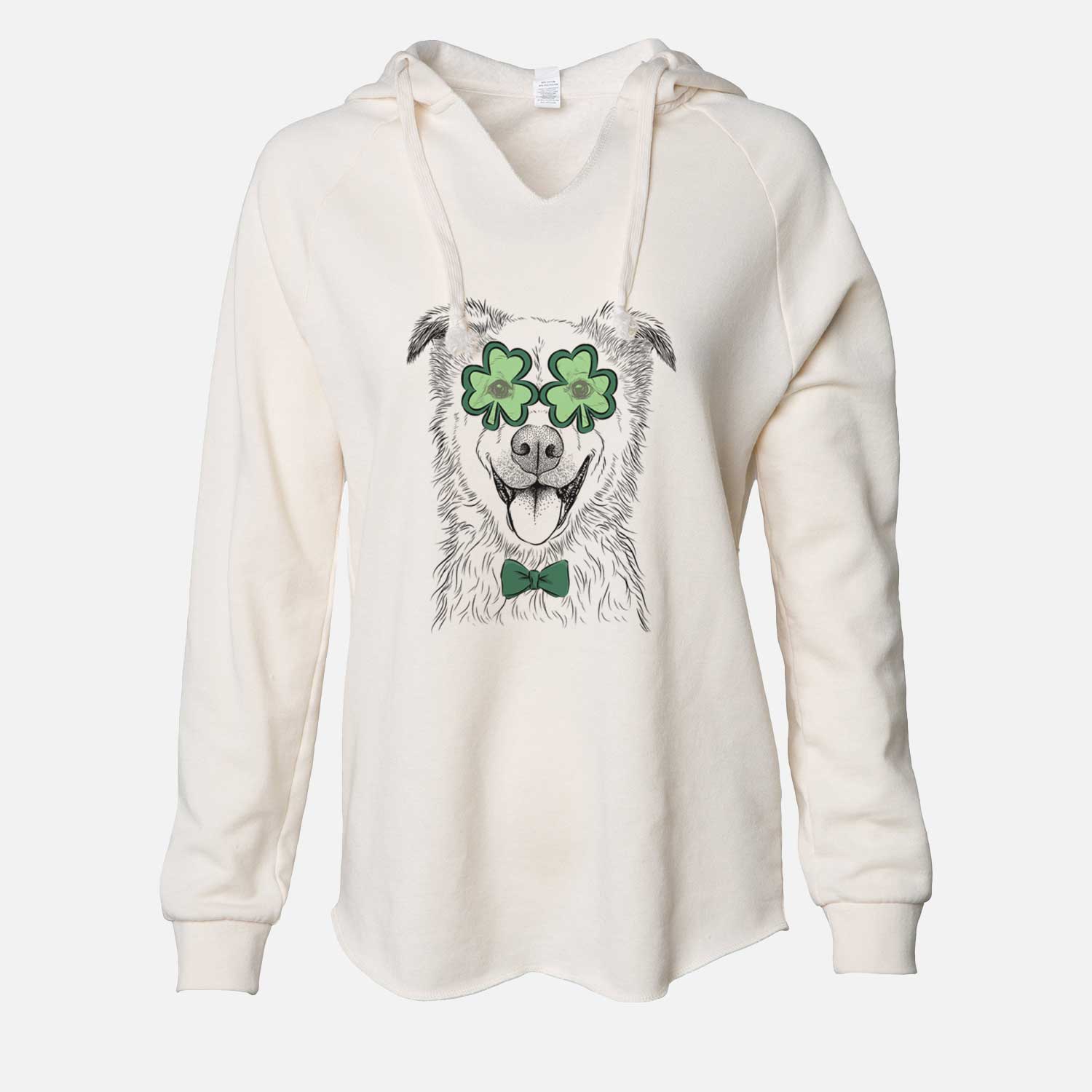 St. Patrick's Dawson the Mixed Breed - Cali Wave Hooded Sweatshirt