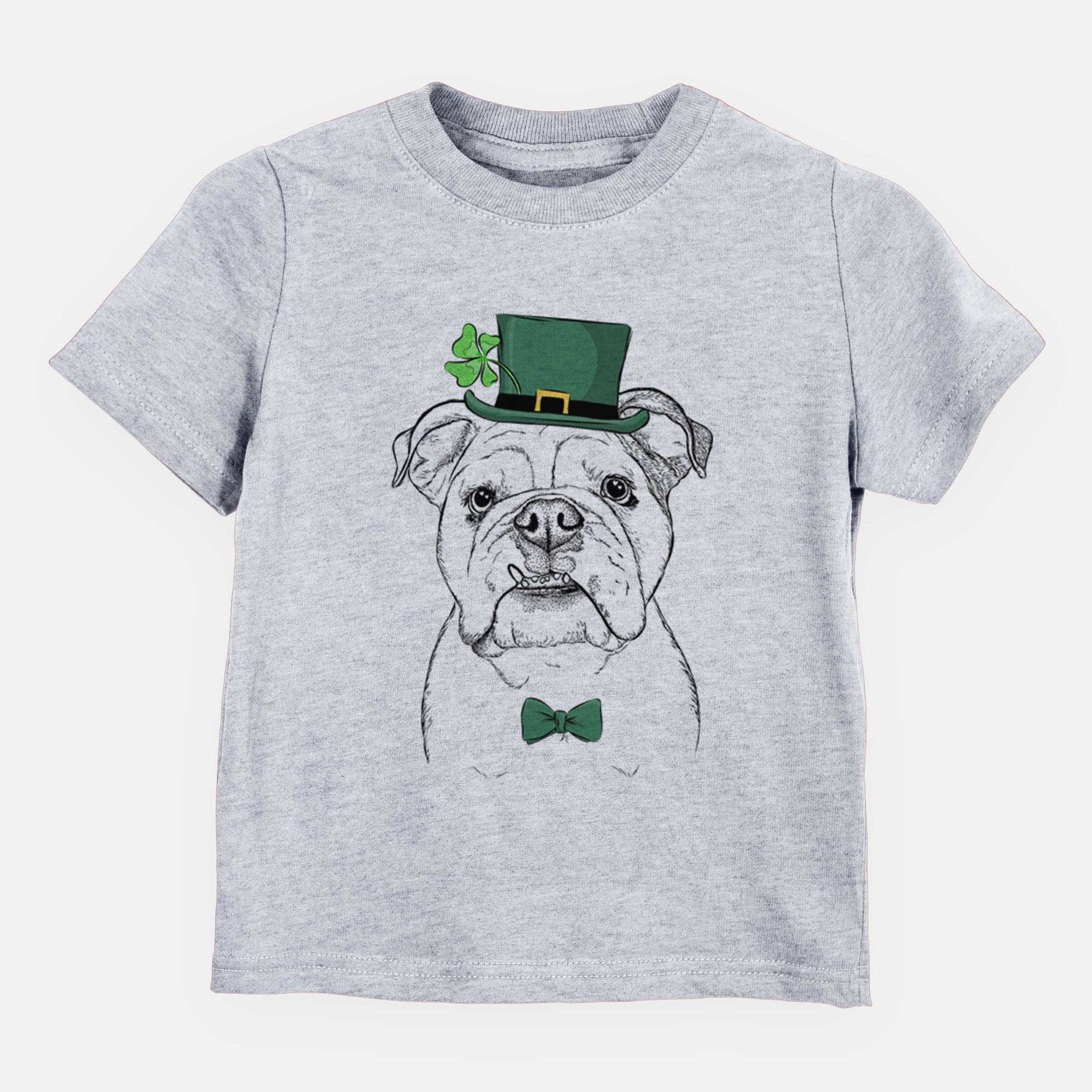 St. Patricks Dazy the English Bulldog - Kids/Youth/Toddler Shirt