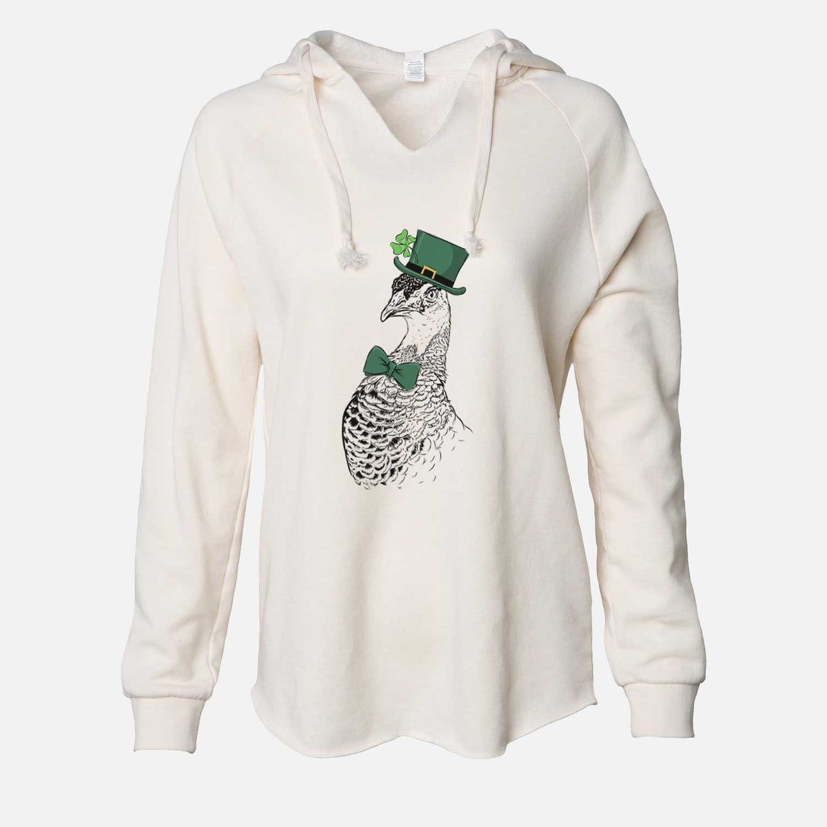 St. Patrick's Dee the Peahen - Cali Wave Hooded Sweatshirt