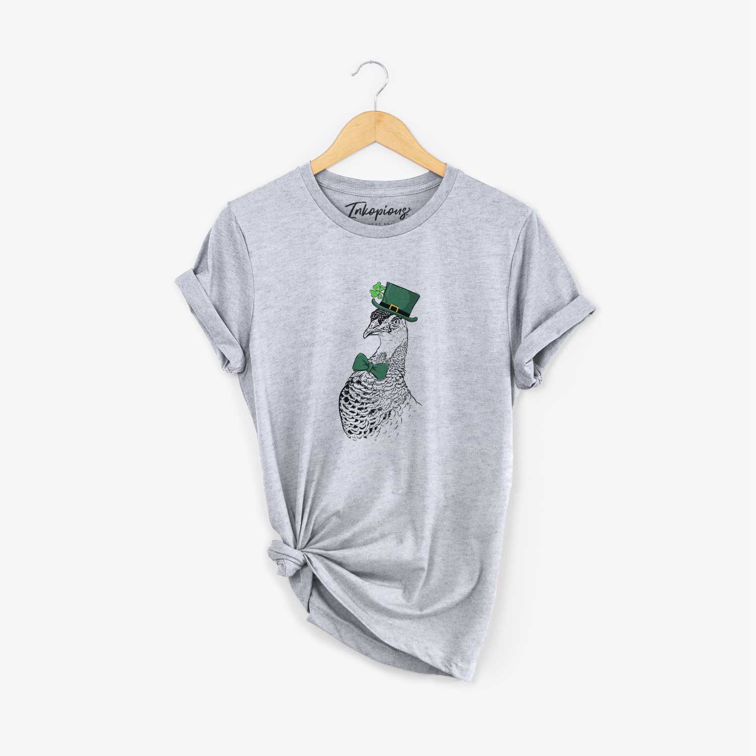 St. Patrick's Dee the Peahen - Unisex Crewneck