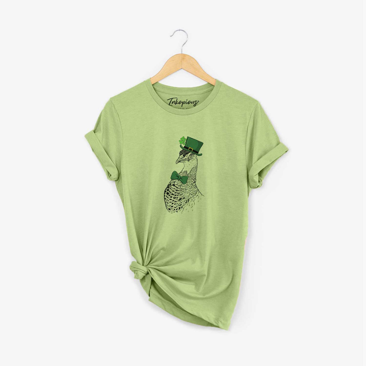 St. Patrick's Dee the Peahen - Unisex Crewneck