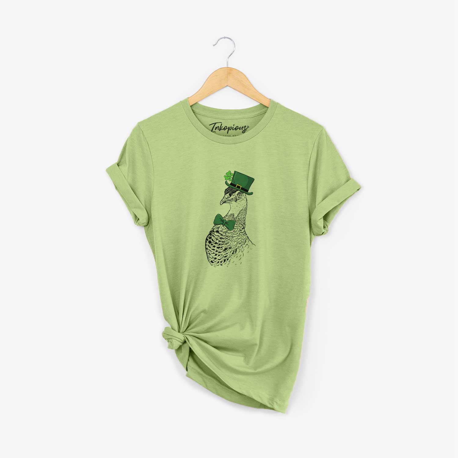 St. Patrick's Dee the Peahen - Unisex Crewneck