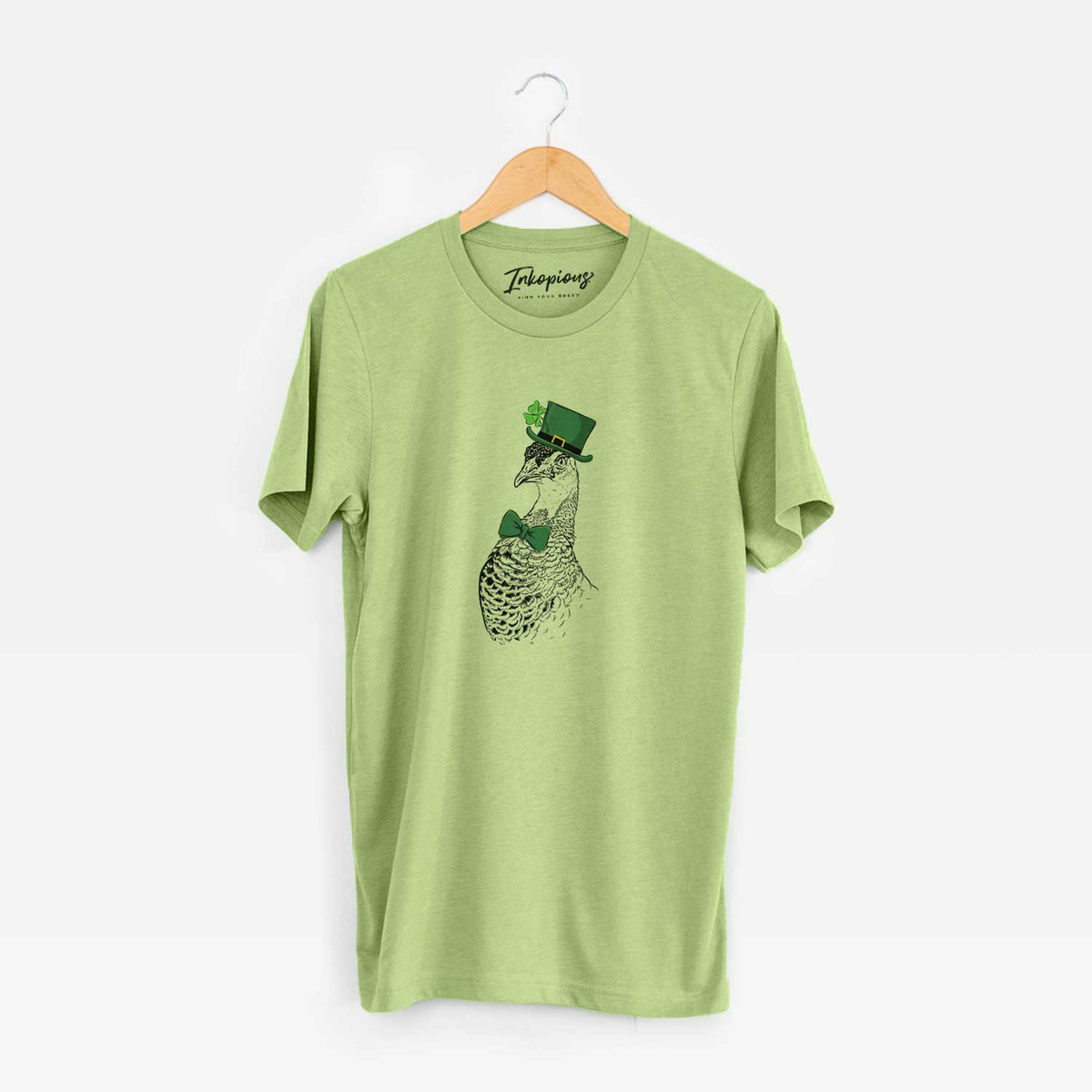 St. Patrick's Dee the Peahen - Unisex Crewneck