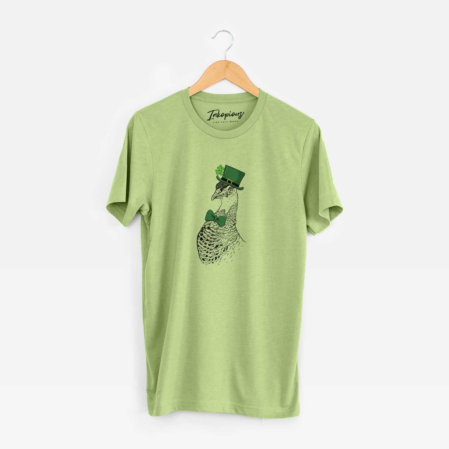 St. Patrick's Dee the Peahen - Unisex Crewneck