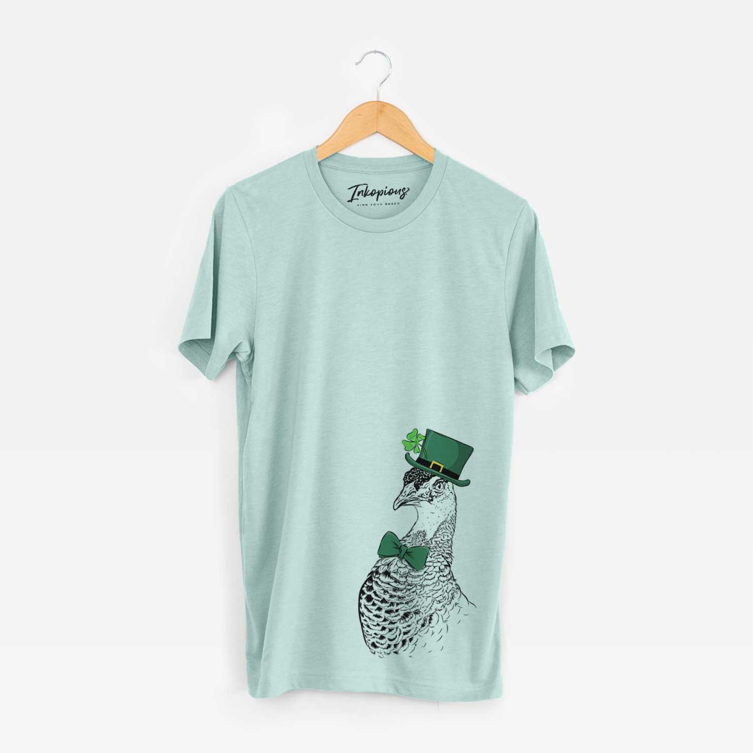 St. Patrick's Dee the Peahen - Unisex Crewneck