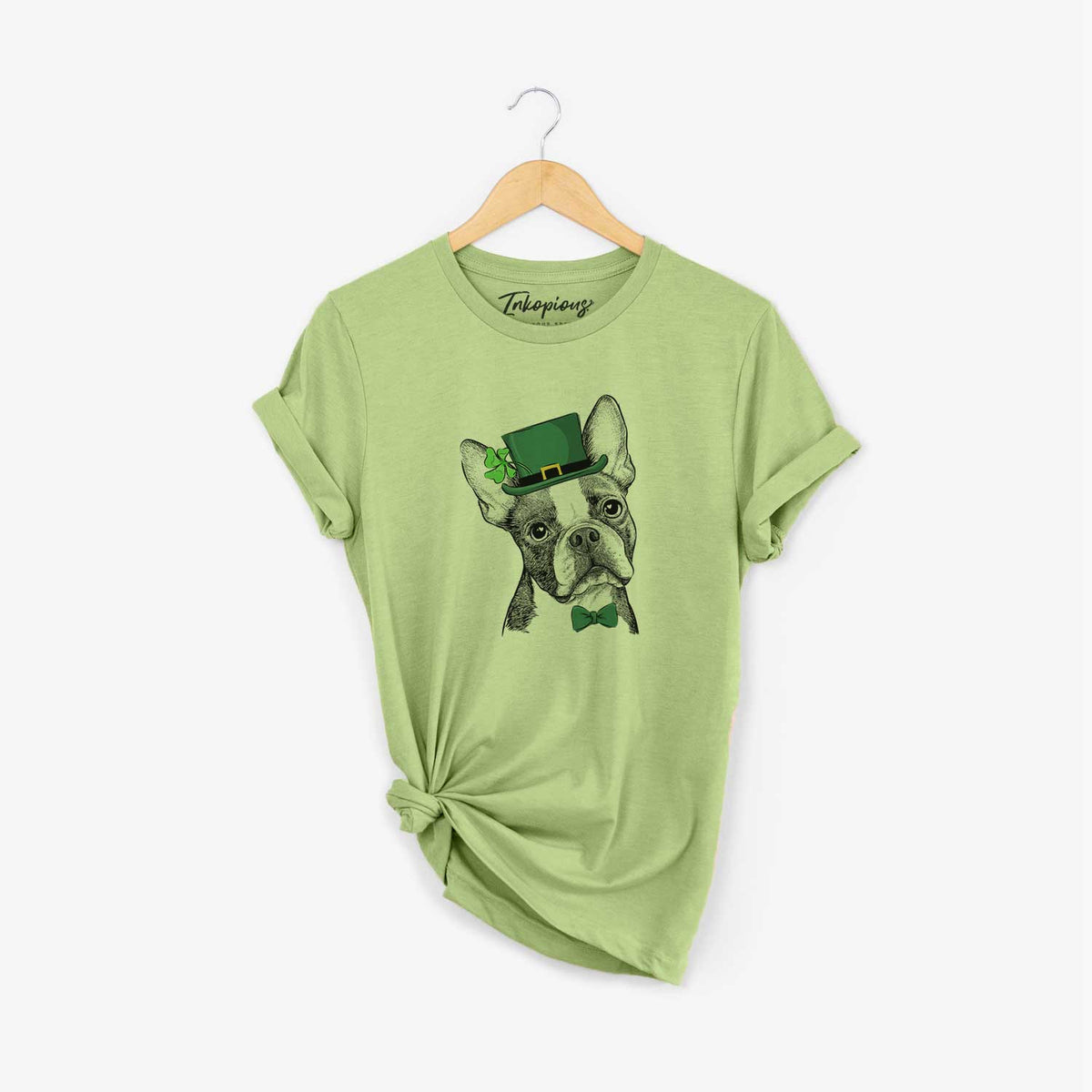 St. Patrick&#39;s Dee Dee the Boston Terrier - Unisex Crewneck