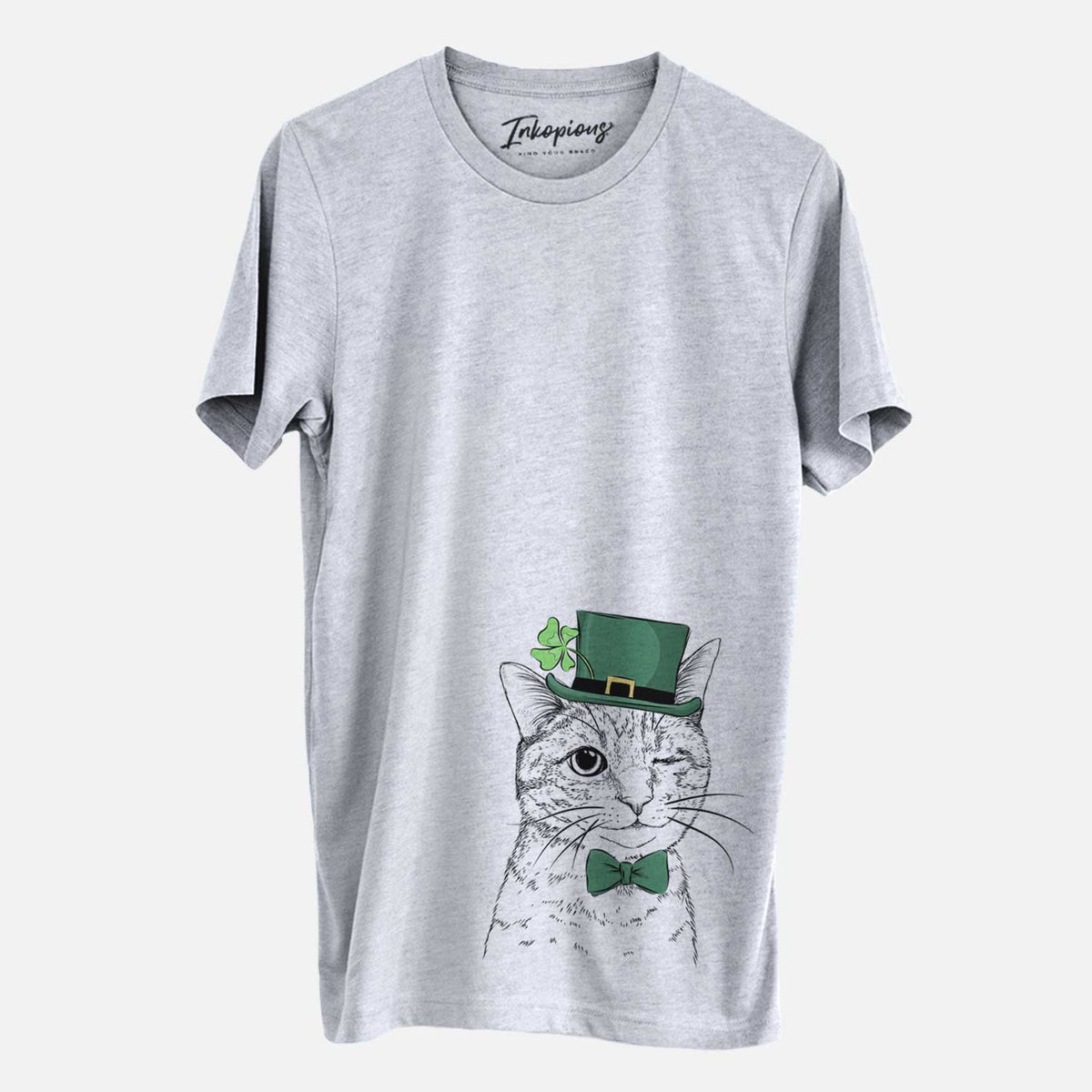 St. Patrick's Dexter the Domestic Shorthair - Unisex Crewneck