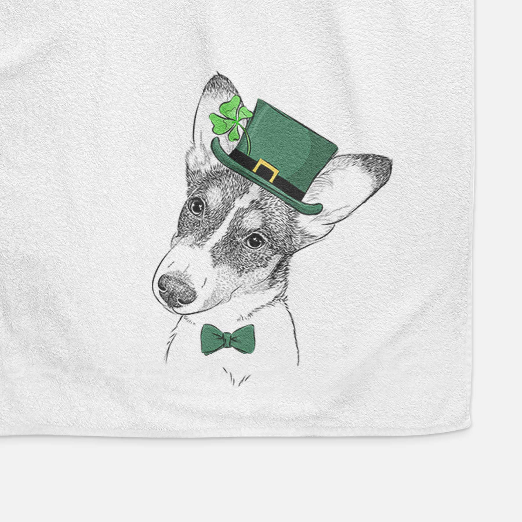 Dexter the Corgi Decorative Hand Towel