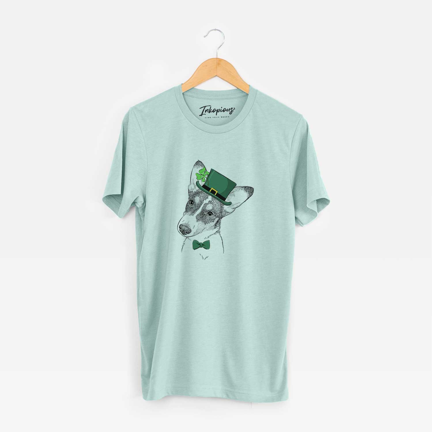 St. Patrick's Dexter the Corgi - Unisex Crewneck